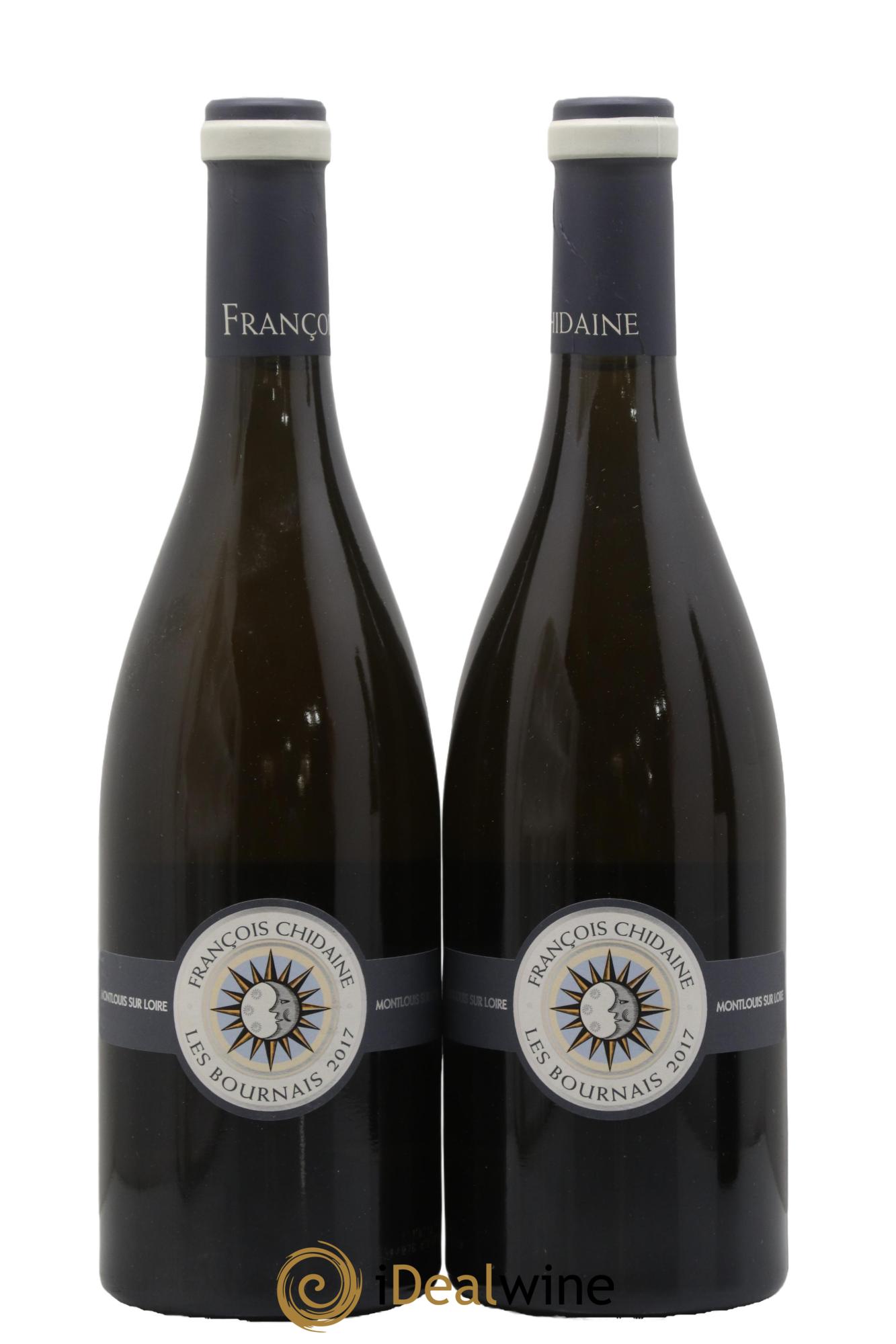 Montlouis-sur-Loire Les Bournais François Chidaine 2017 - Lot of 2 bottles - 0