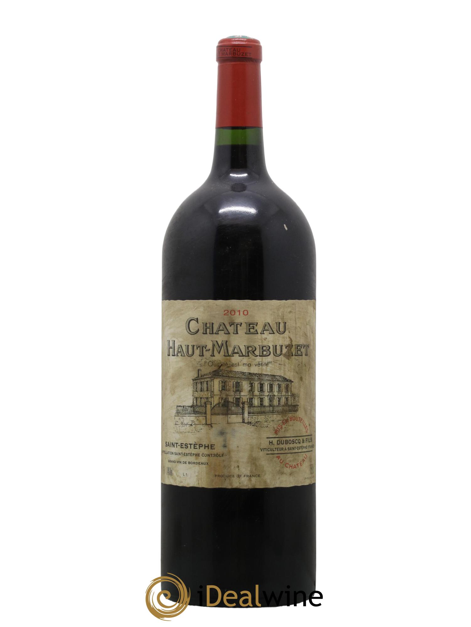 Château Haut Marbuzet 2010 - Lot de 1 magnum - 0