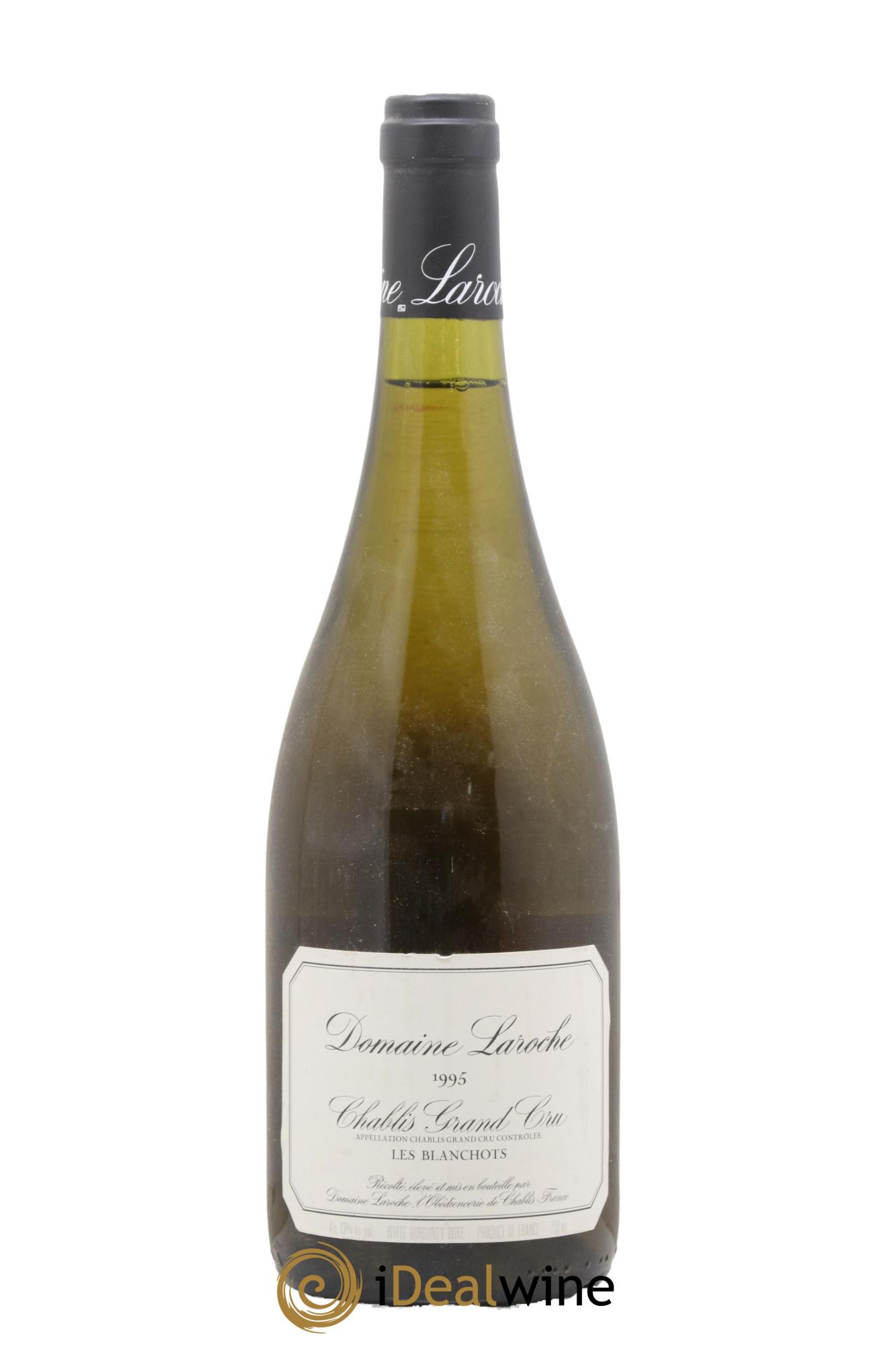Chablis Grand Cru Les Blanchots Domaine Laroche 1995 - Lot de 1 bouteille - 0