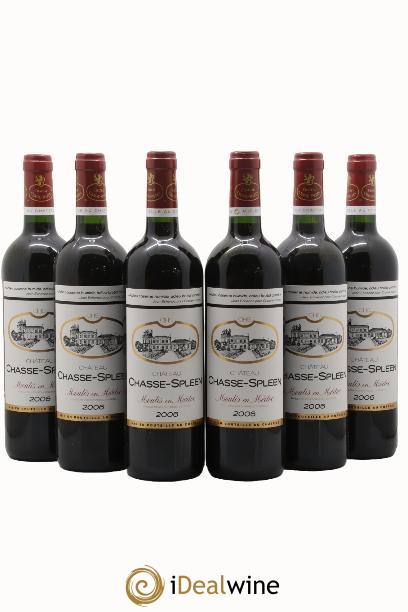 Château Chasse Spleen 2006 - Lotto di 6 bottiglie - 0
