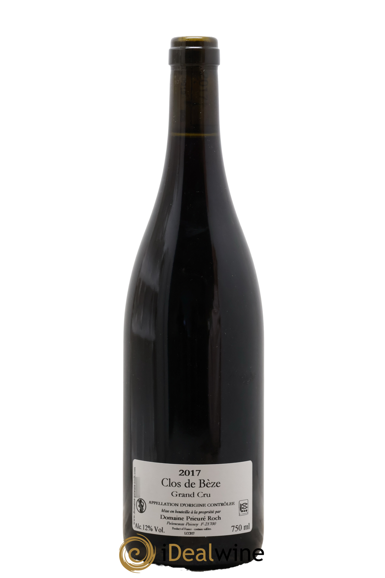 Chambertin Clos de Bèze Grand Cru Prieuré Roch 2017 - Posten von 1 Flasche - 1