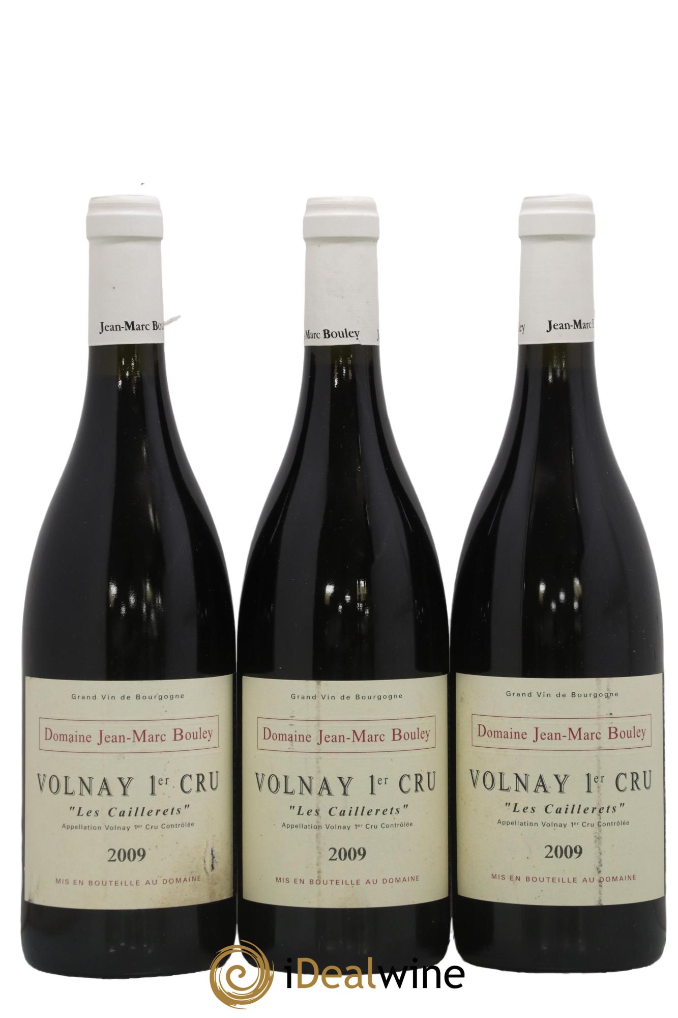 Volnay 1er Cru Les Caillerets Jean-Marc Bouley 2009 - Lot de 3 bouteilles - 0