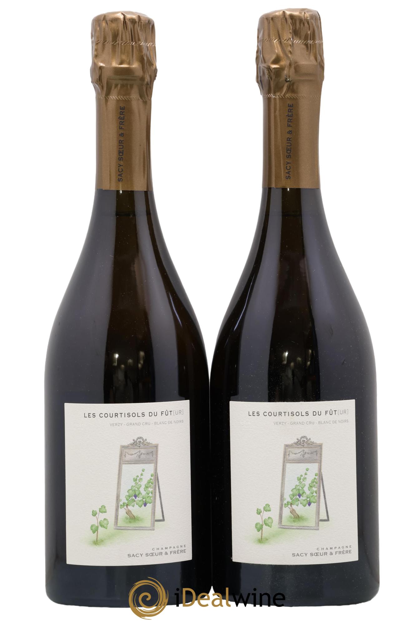 Champagne Blanc de Noirs Les Courtisols du Fut(ur) Domaine Sacy Sœur et Frere 2020 - Posten von 2 Flaschen - 0
