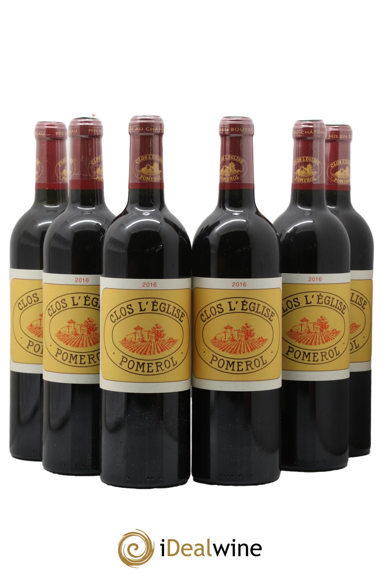 Clos l'Eglise 2016 - Posten von 6 Flaschen - 0