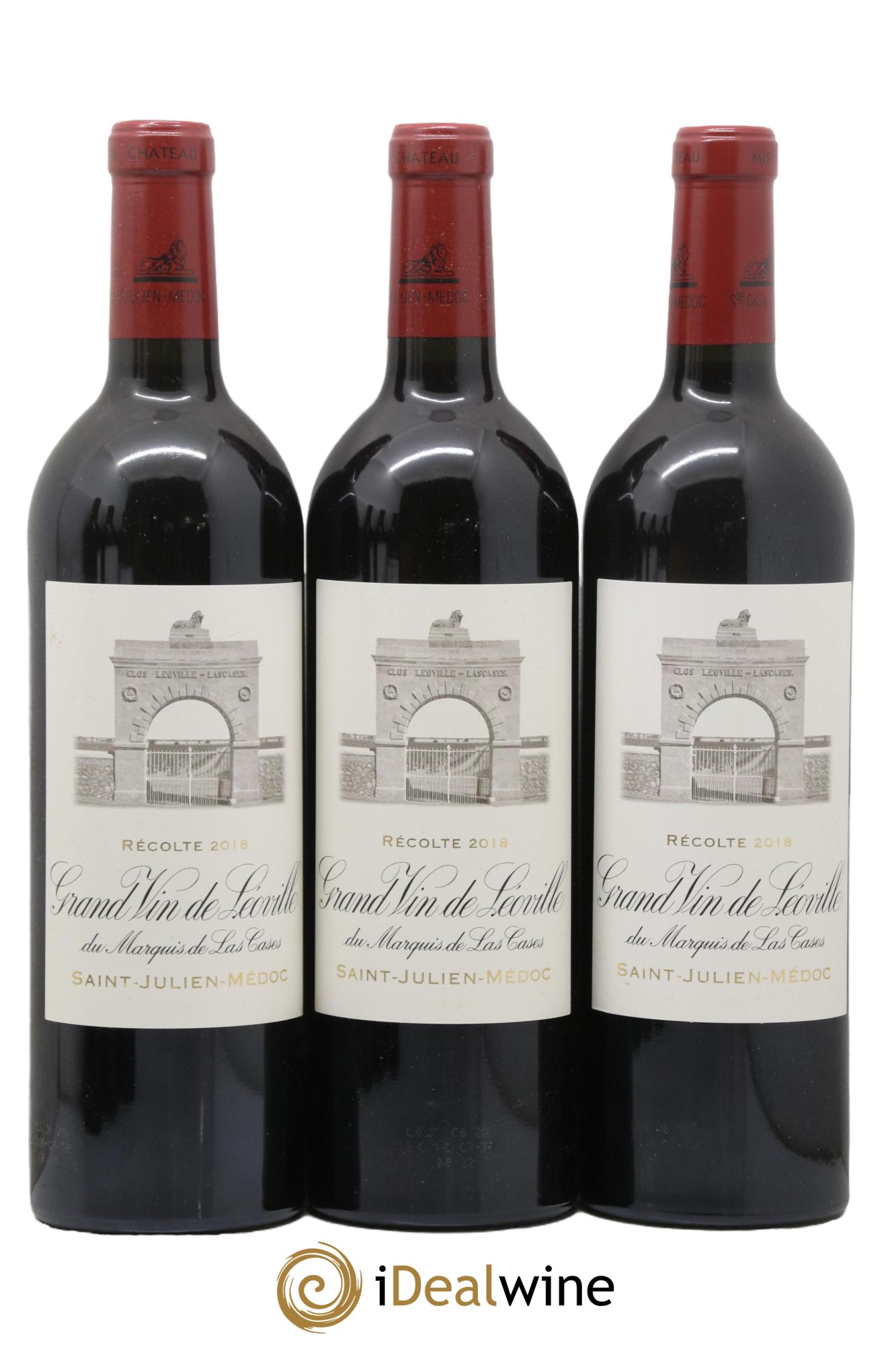Château Léoville Las Cases 2ème Grand Cru Classé 2018 - Lot of 6 bottles - 1