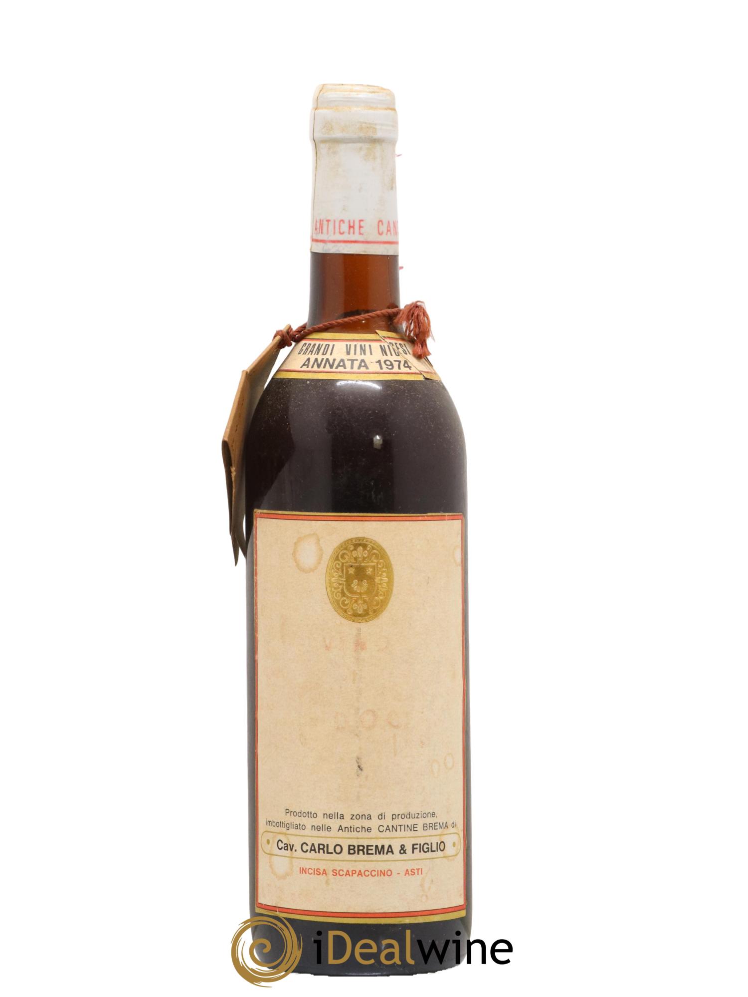 Barolo Cantine Brema 1974 - Posten von 1 Flasche - 0