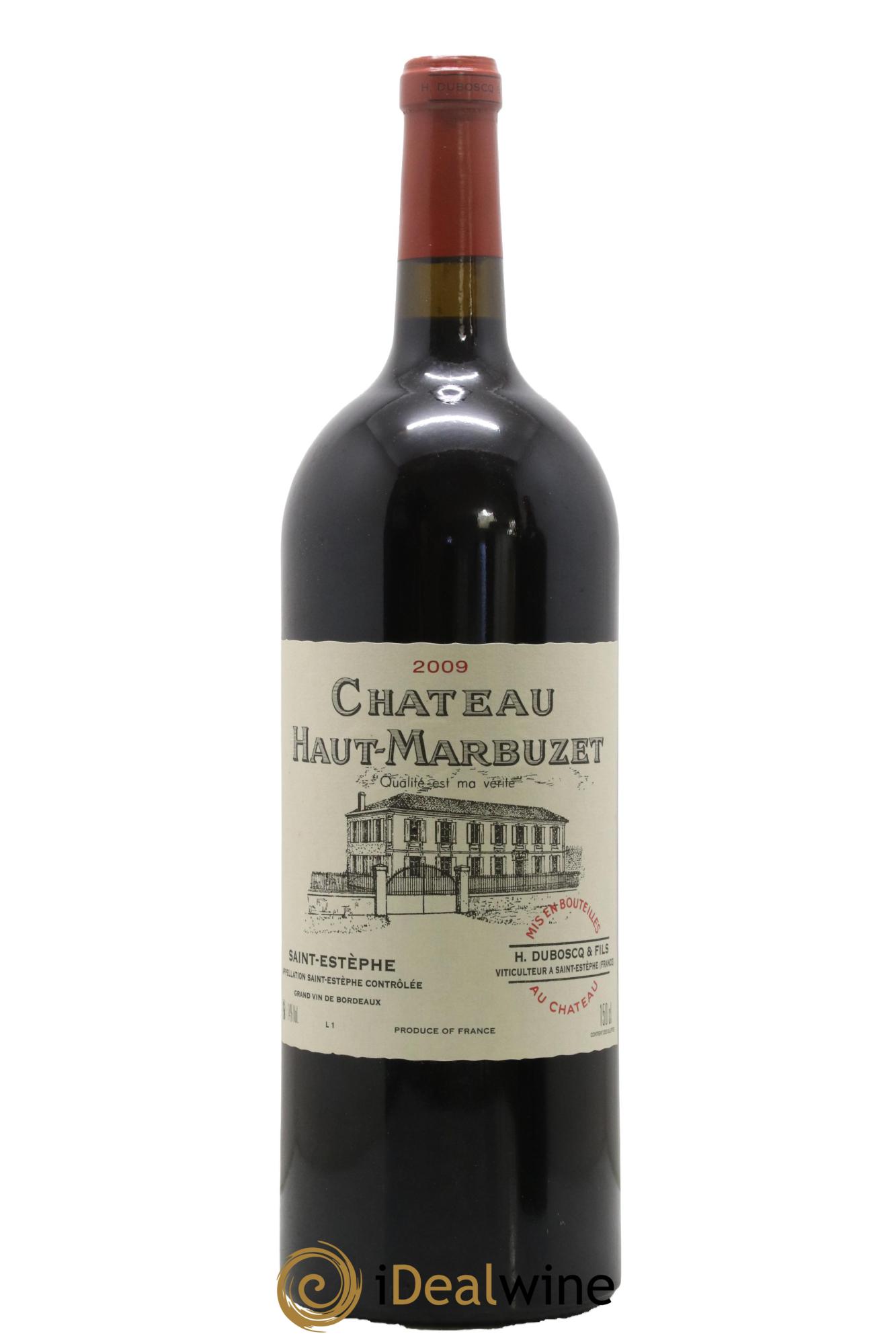Château Haut Marbuzet 2009 - Lot de 1 magnum - 0