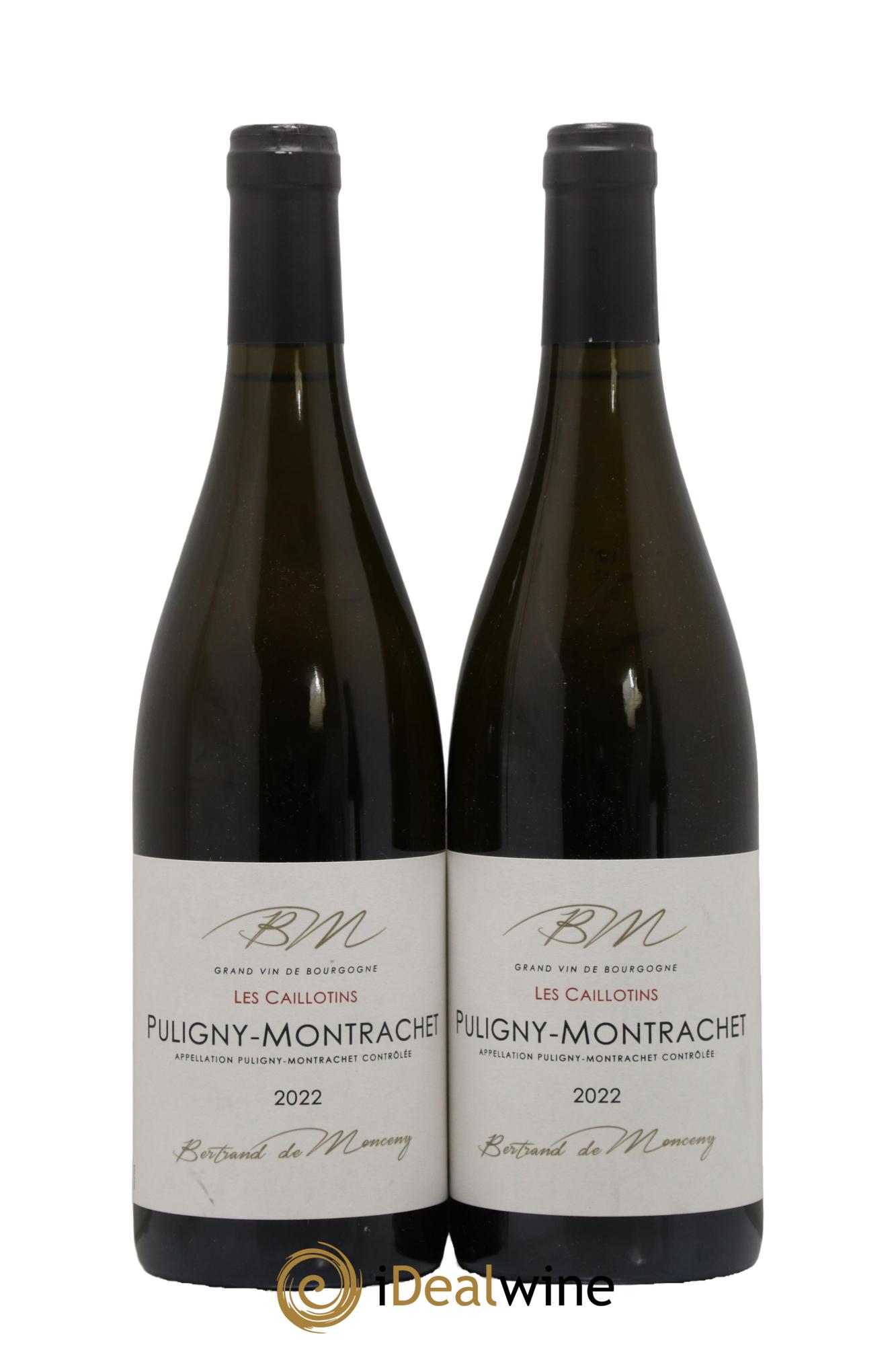 Puligny-Montrachet Les Caillotins Bertrand de Monceny 2022 - Lot de 2 bouteilles - 0