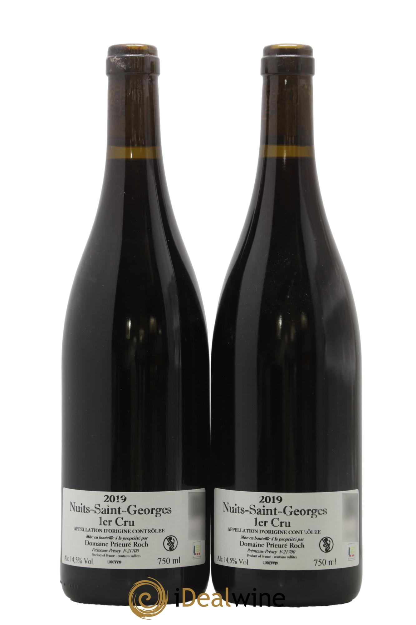 Nuits-Saint-Georges 1er Cru Vieilles Vignes Prieuré Roch 2019 - Lot of 2 bottles - 1