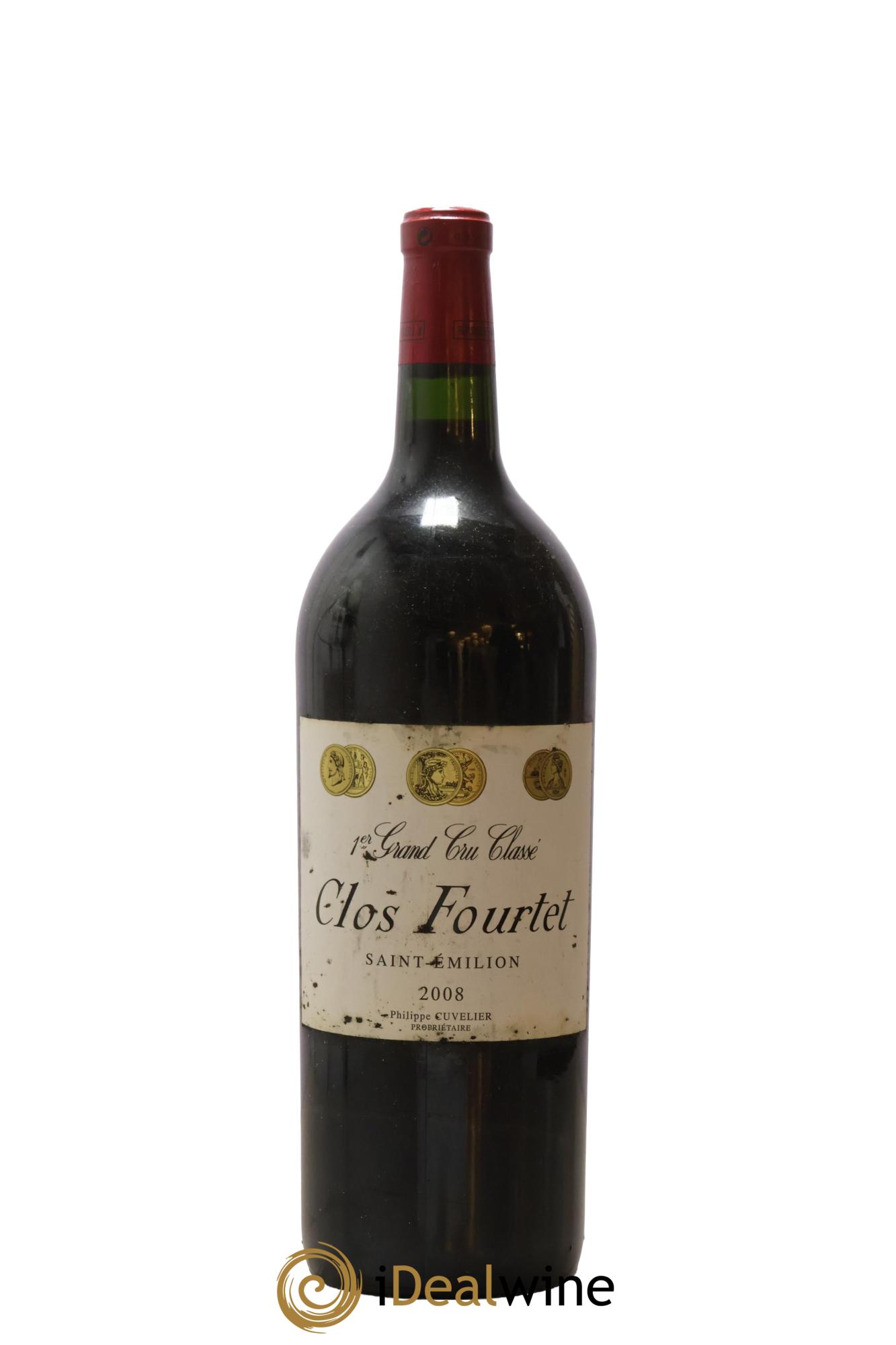 Clos Fourtet 1er Grand Cru Classé B 2008 - Lot de 1 magnum - 0