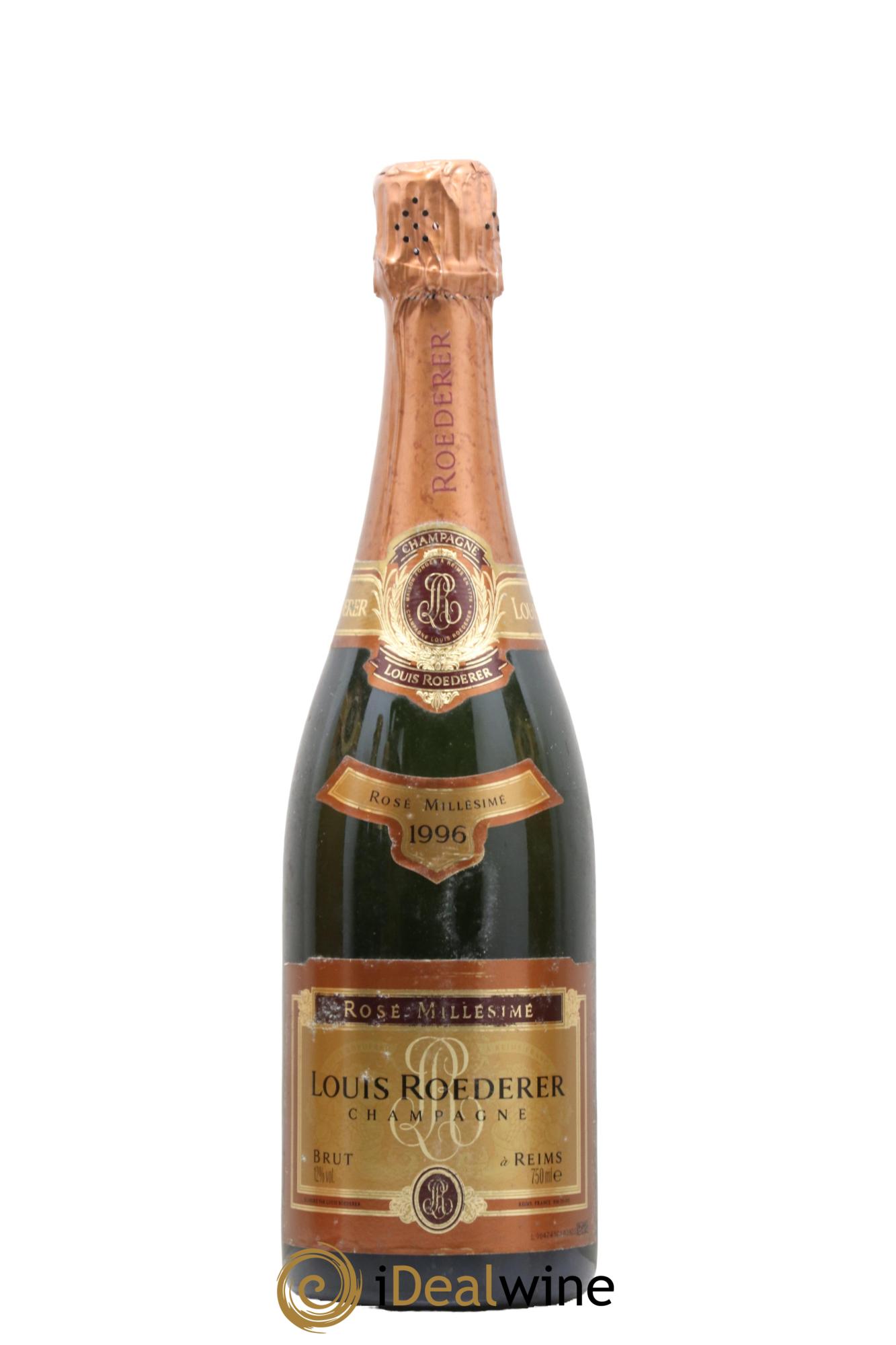 Rosé Brut Louis Roederer 1996 - Posten von 1 Flasche - 1