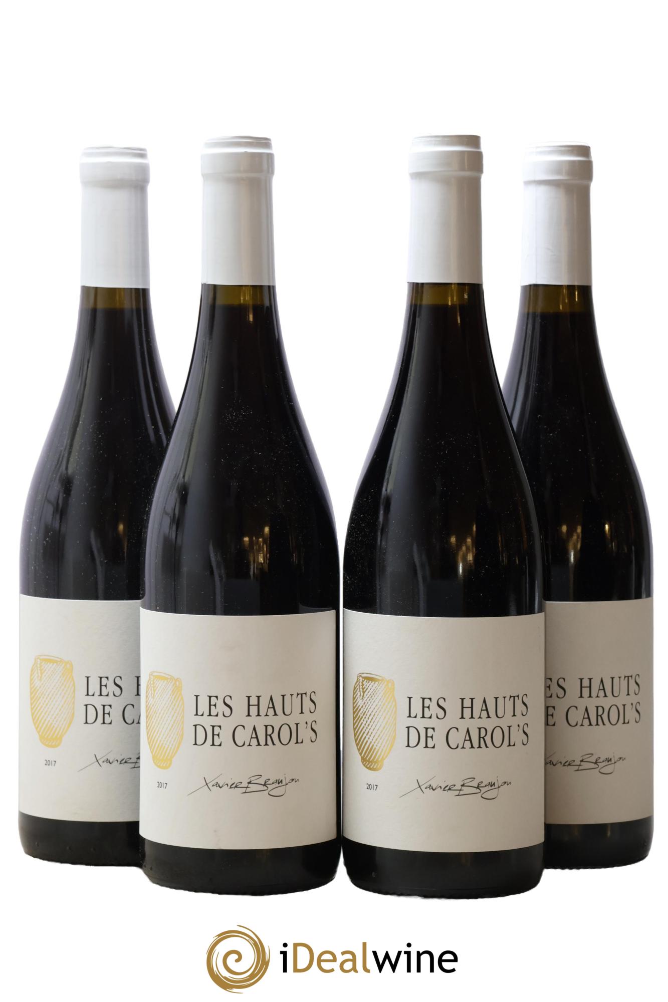 Pays d'Hérault Les Hauts de Carol's Terrasse d'Elise (Domaine de la) 2017 - Lot de 4 bouteilles - 0