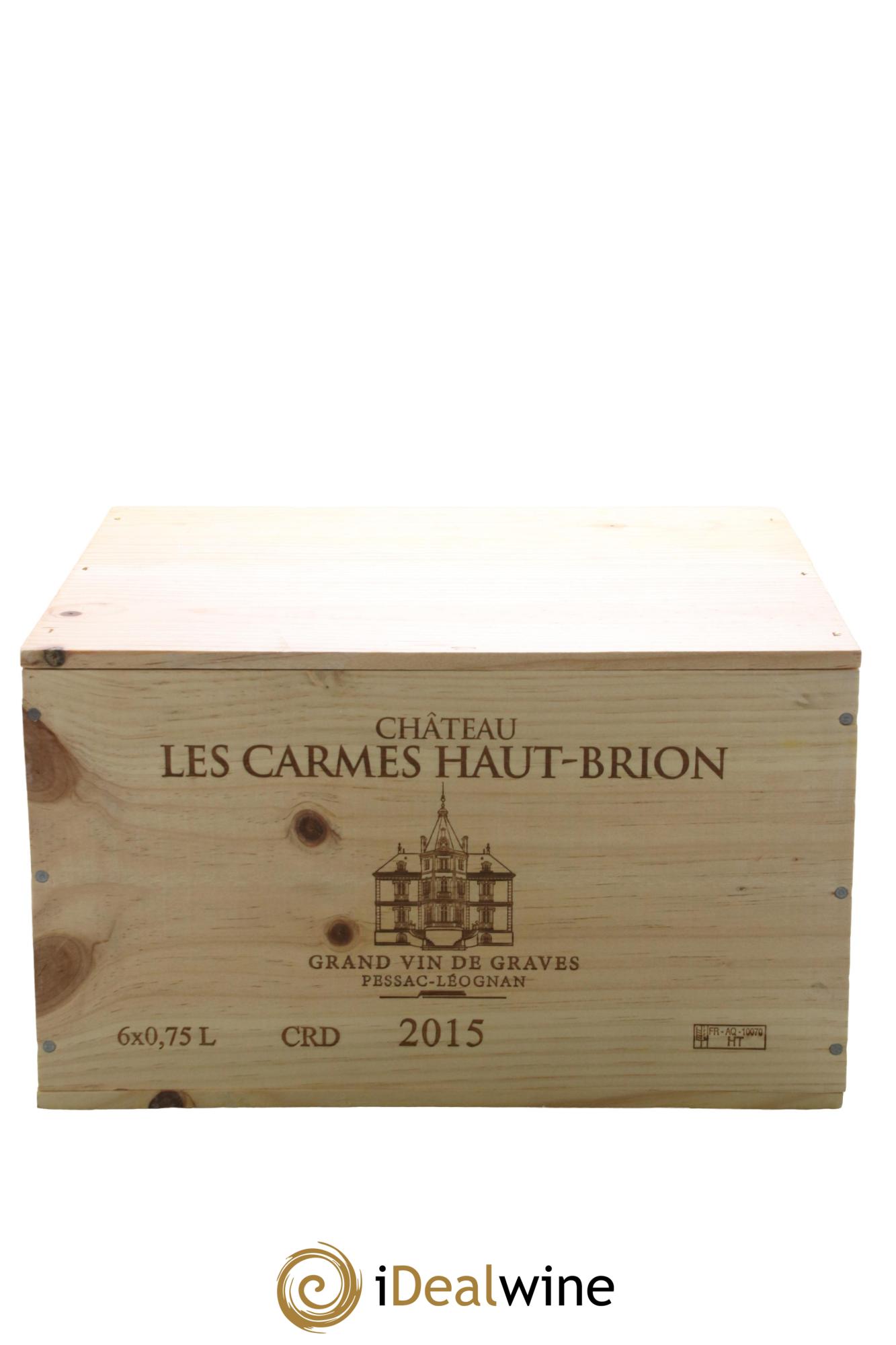 Château Les Carmes Haut-Brion 2015 - Lotto di 6 bottiglie - 3
