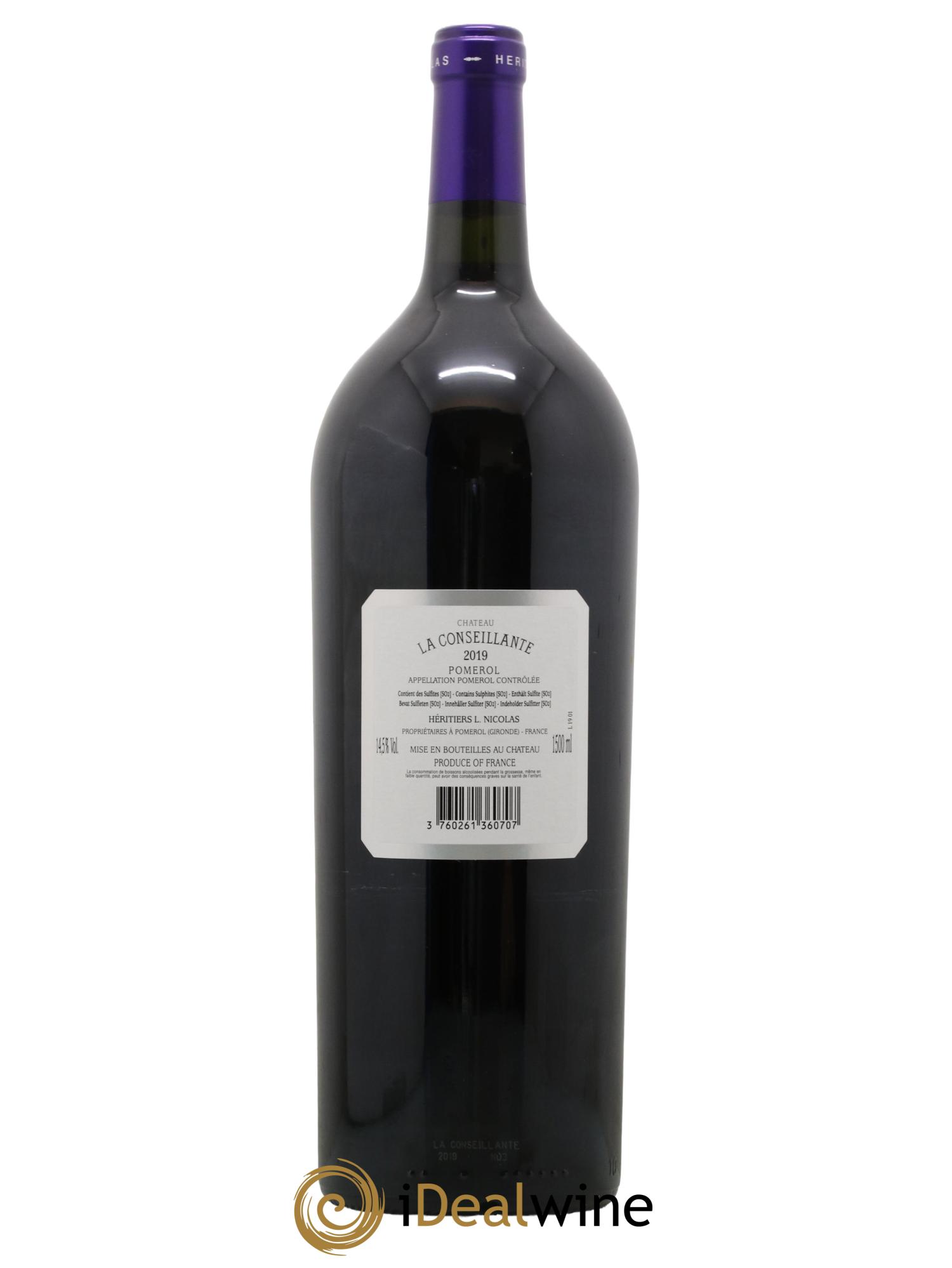 Château la Conseillante 2019 - Lot de 1 magnum - 1