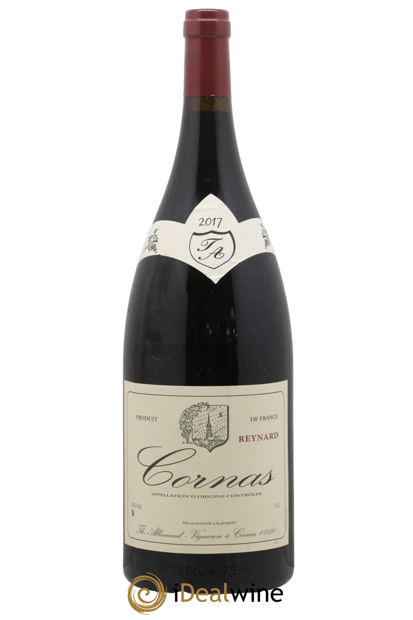 Acheter vin Cornas Reynard Thierry Allemand 2017 (lot: 2588422)