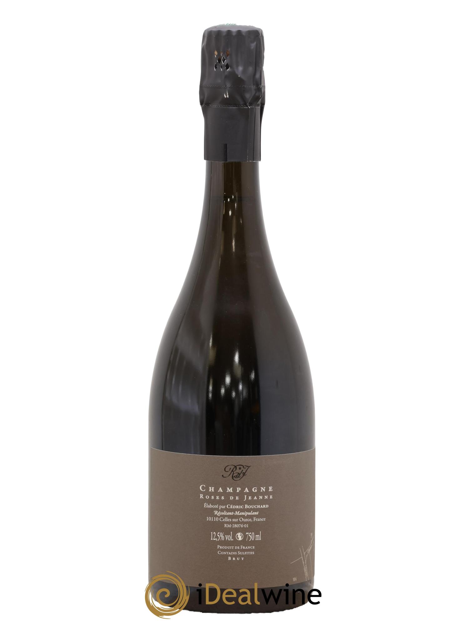 Roses de Jeanne Les Ursules Blanc de Noirs Brut Cédric Bouchard 2018 - Lot of 1 bottle - 1