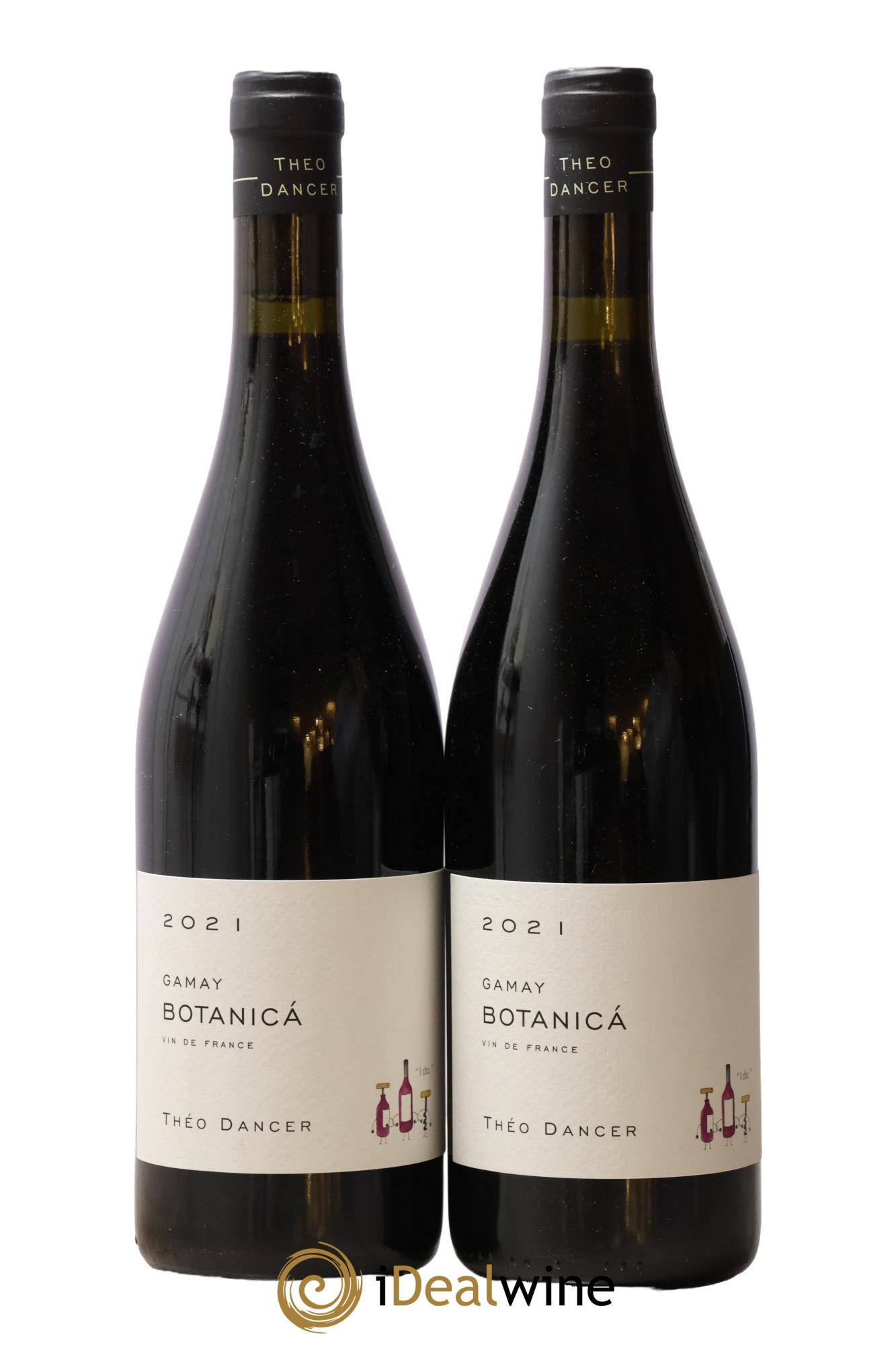 Vin de France Gamay Botanica Théo Dancer 2021 - Posten von 2 Flaschen - 0