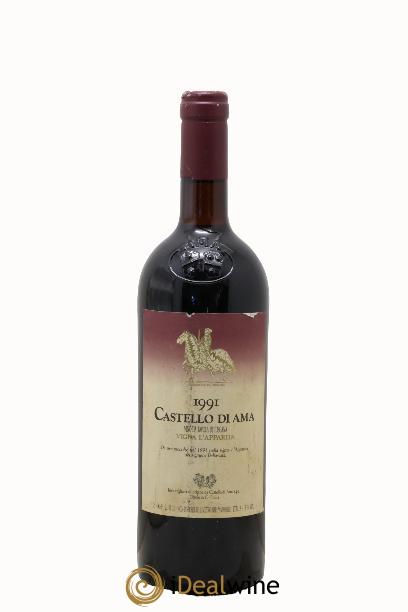 Toscana IGT Castello di Ama L'Apparita 1991 - Lot de 1 bouteille - 0