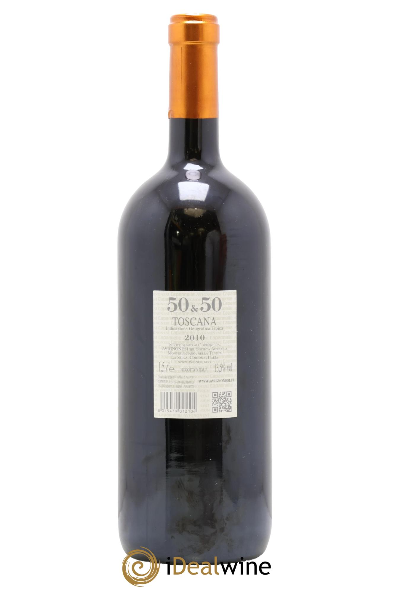 Toscana IGT 50 & 50 Avignonesi Capannelle 2010 - Lot de 1 magnum - 1