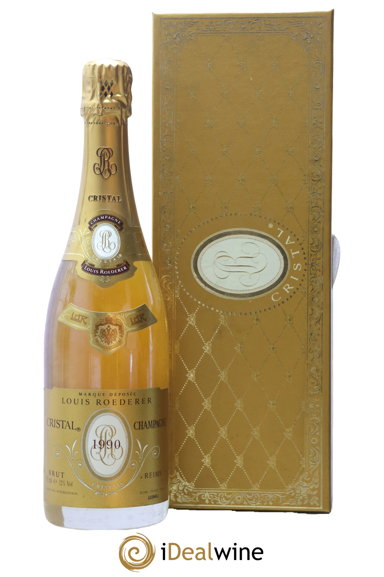 Cristal Louis Roederer 1990 - Lotto di 1 bottiglia - 0