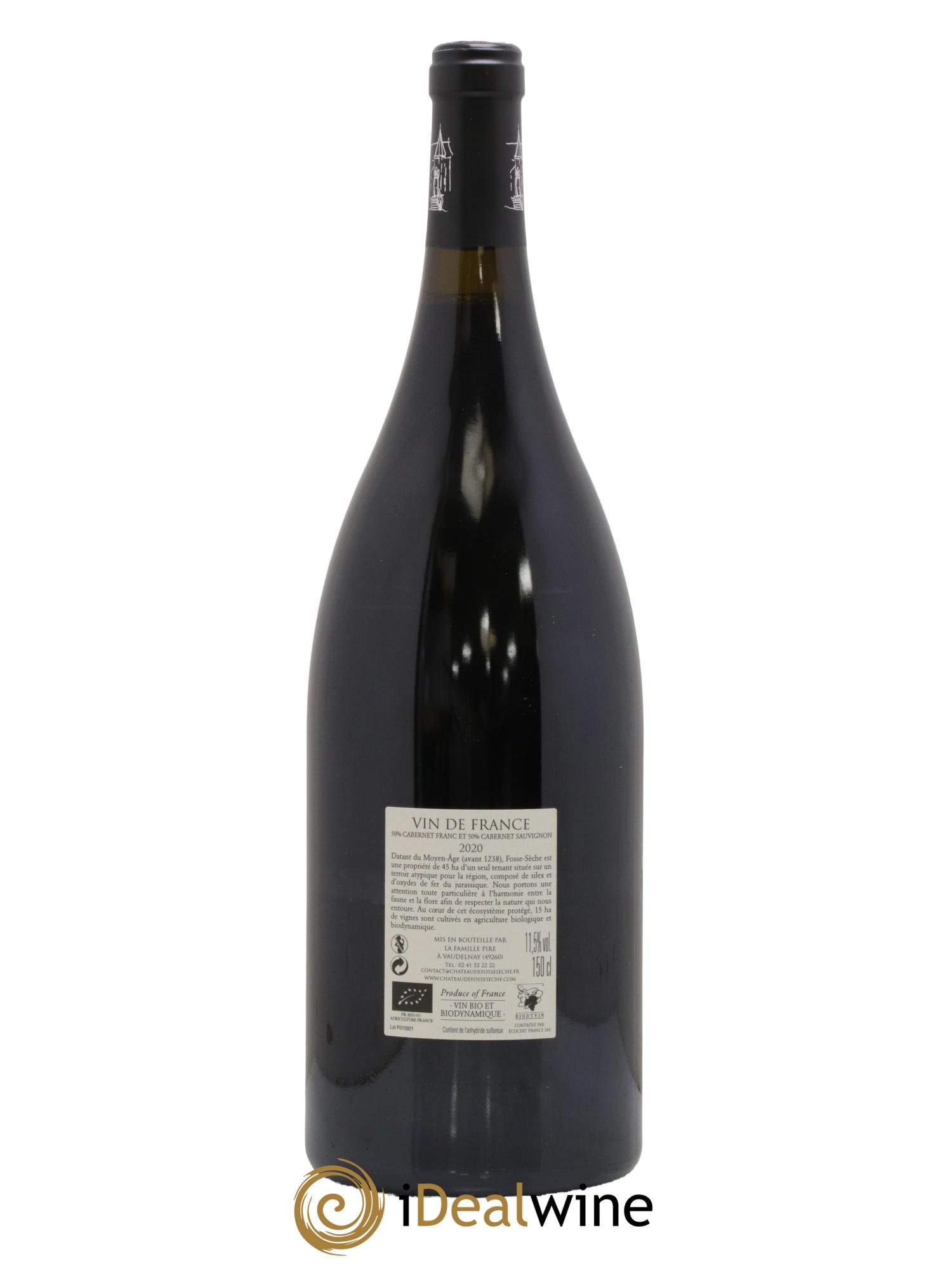 Vin de France Pangée Château de Fosse-Sèche  2020 - Lot de 1 magnum - 1