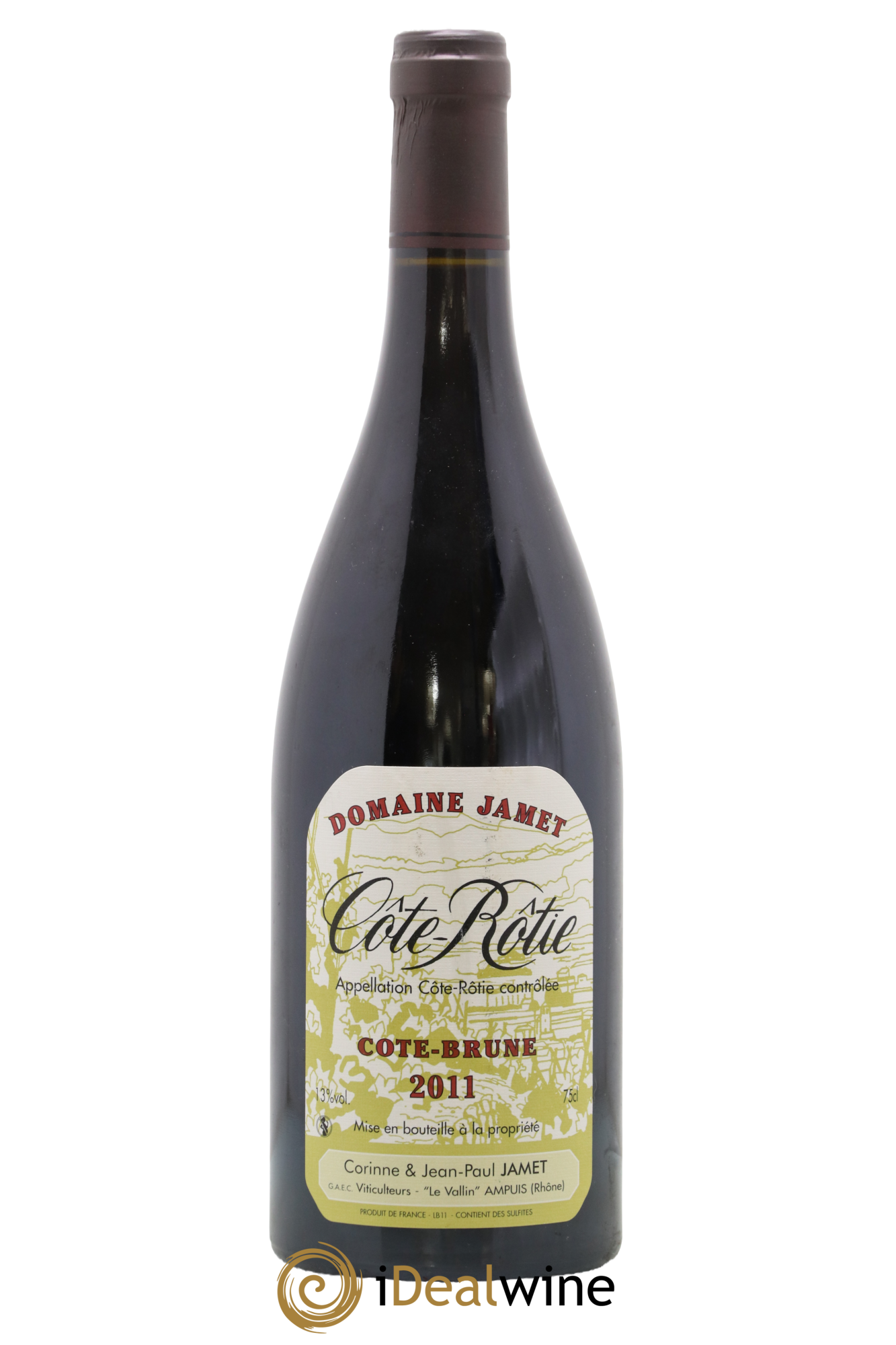 Côte-Rôtie Côte Brune Jamet (Domaine) 2011 - Lot de 1 bouteille - 0