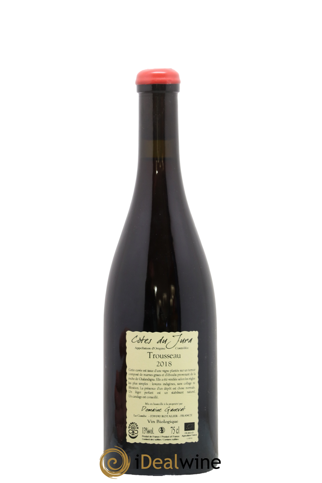 Côtes du Jura Plein Sud Jean-François Ganevat (Domaine) 2018 - Lot of 1 bottle - 1