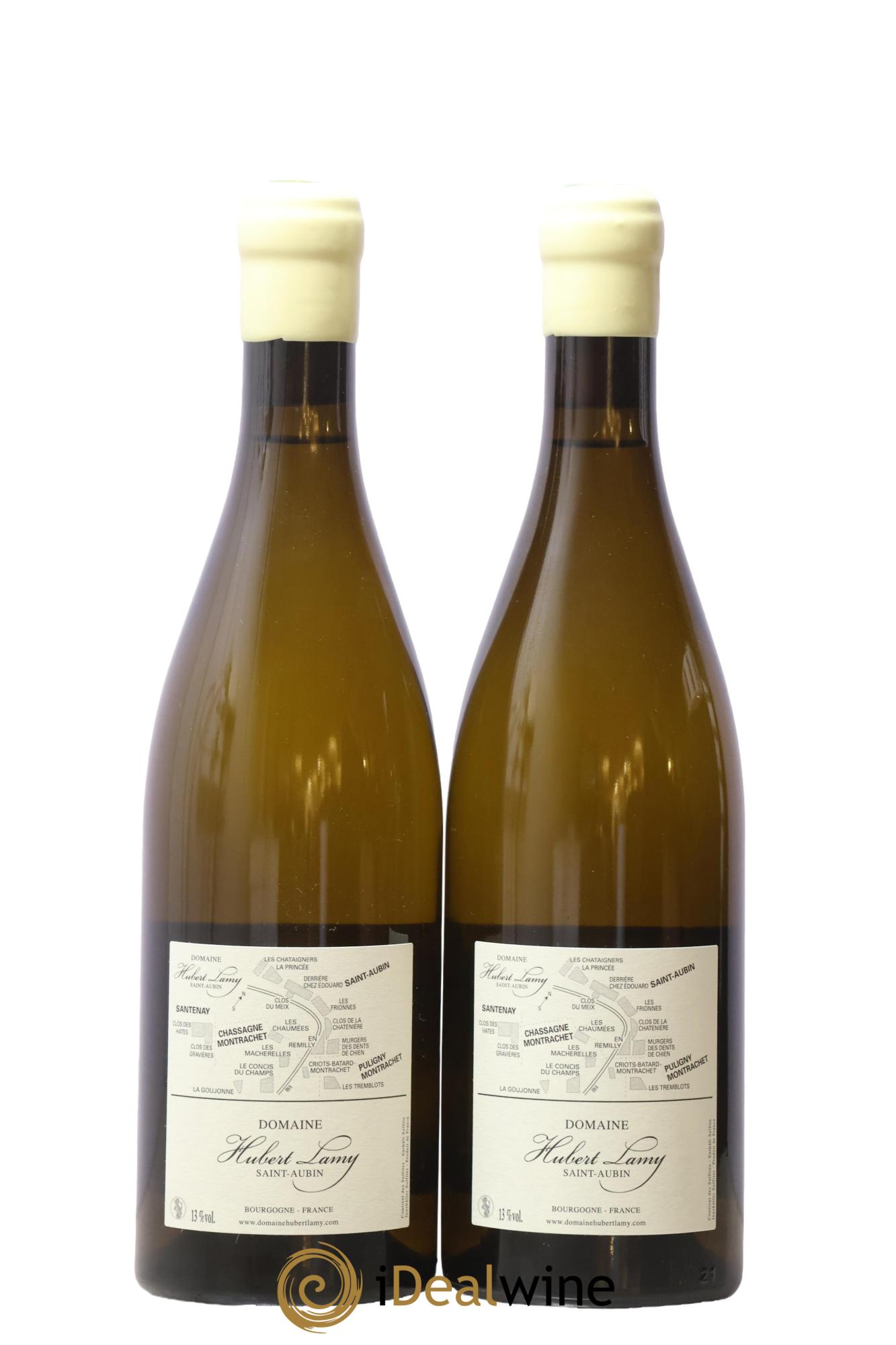Saint-Aubin 1er Cru Les Frionnes Hubert Lamy 2021 - Lot de 2 bouteilles - 1