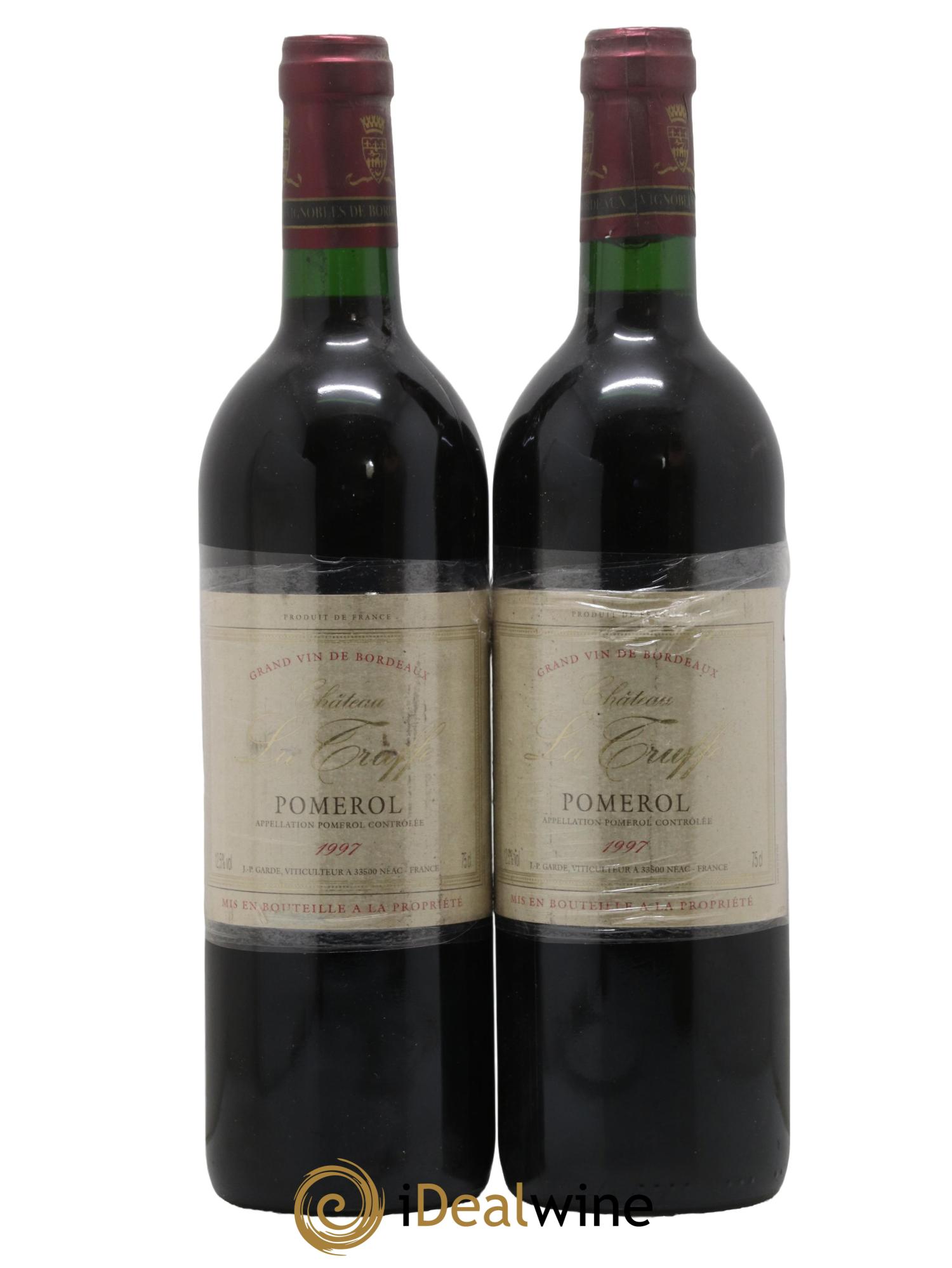 Pomerol Château La Truffe 1997 - Lot de 2 bouteilles - 0