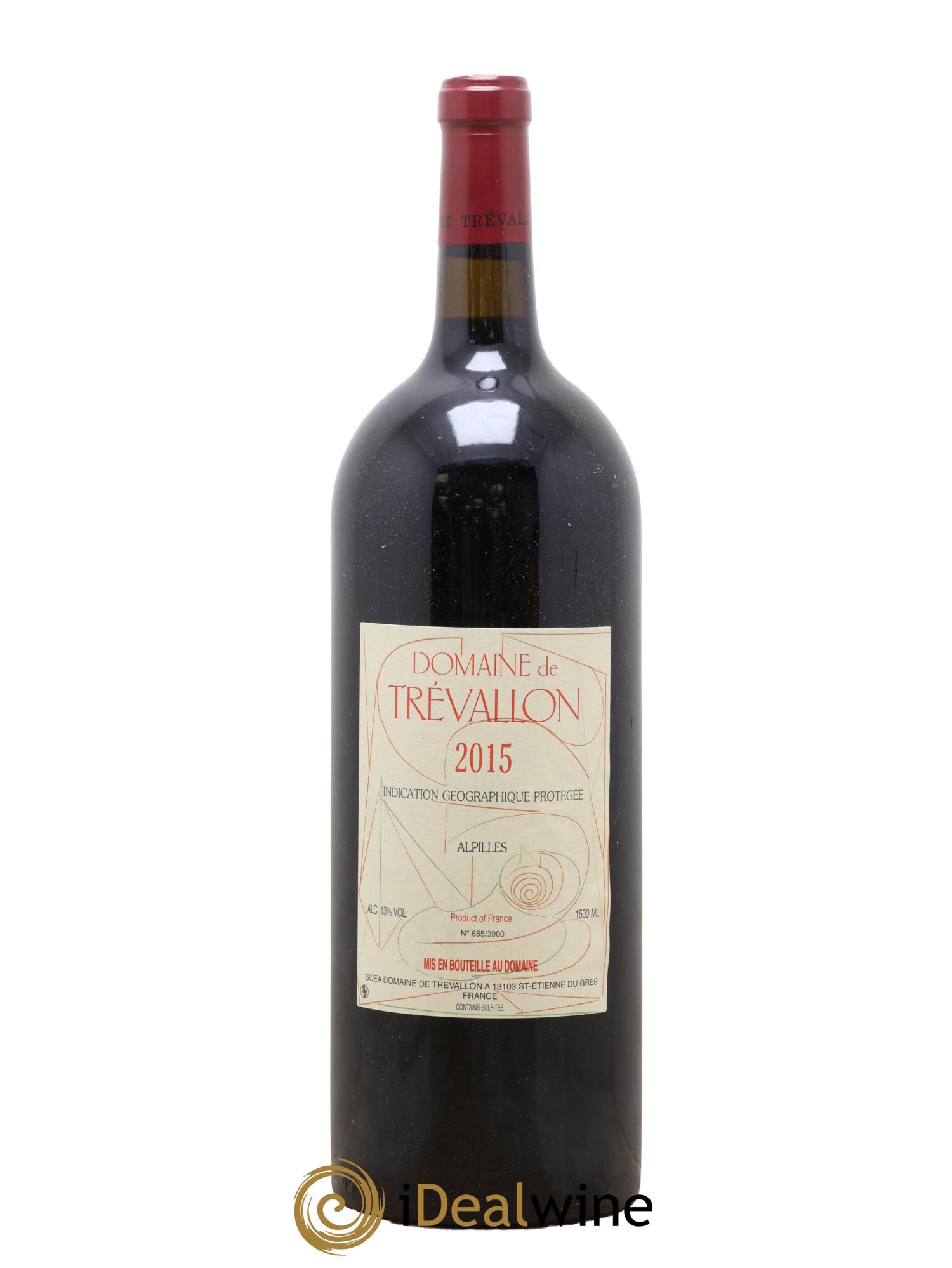 Alpilles Trévallon (Domaine de) Eloi Dürrbach 2015 - Lot de 1 magnum - 0