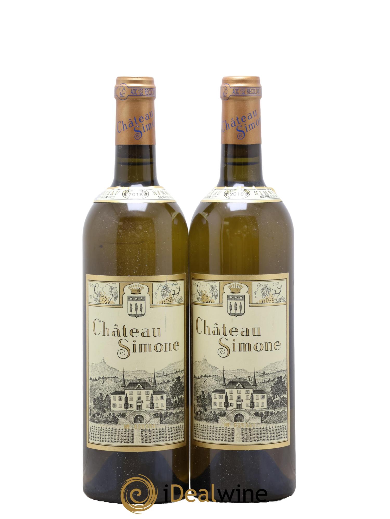 Palette Château Simone Famille Rougier 2018 - Lot de 2 bouteilles - 0