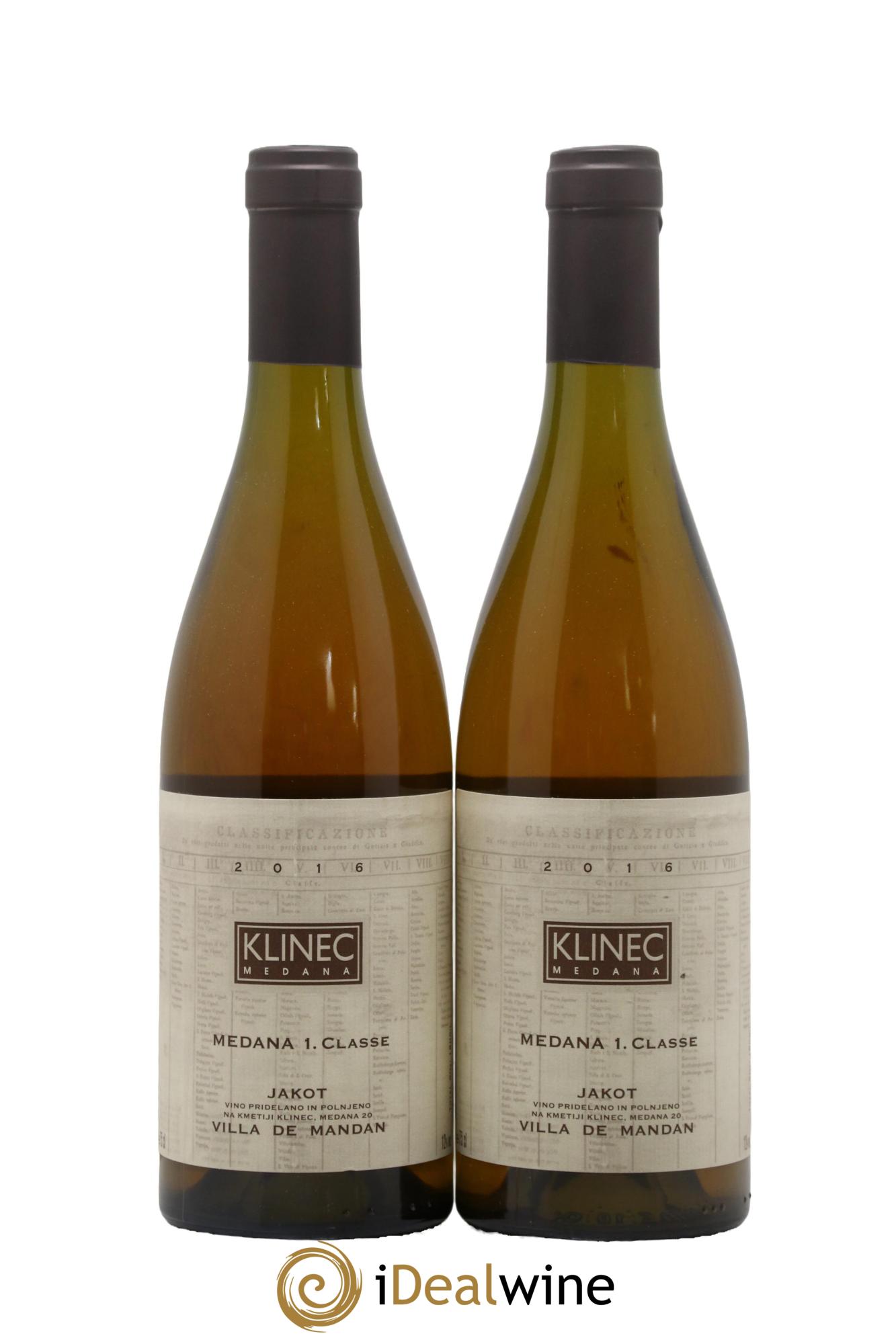 Divers Slovénie Jakot Villa de Mandan 2016 - Lotto di 2 bottiglie - 0