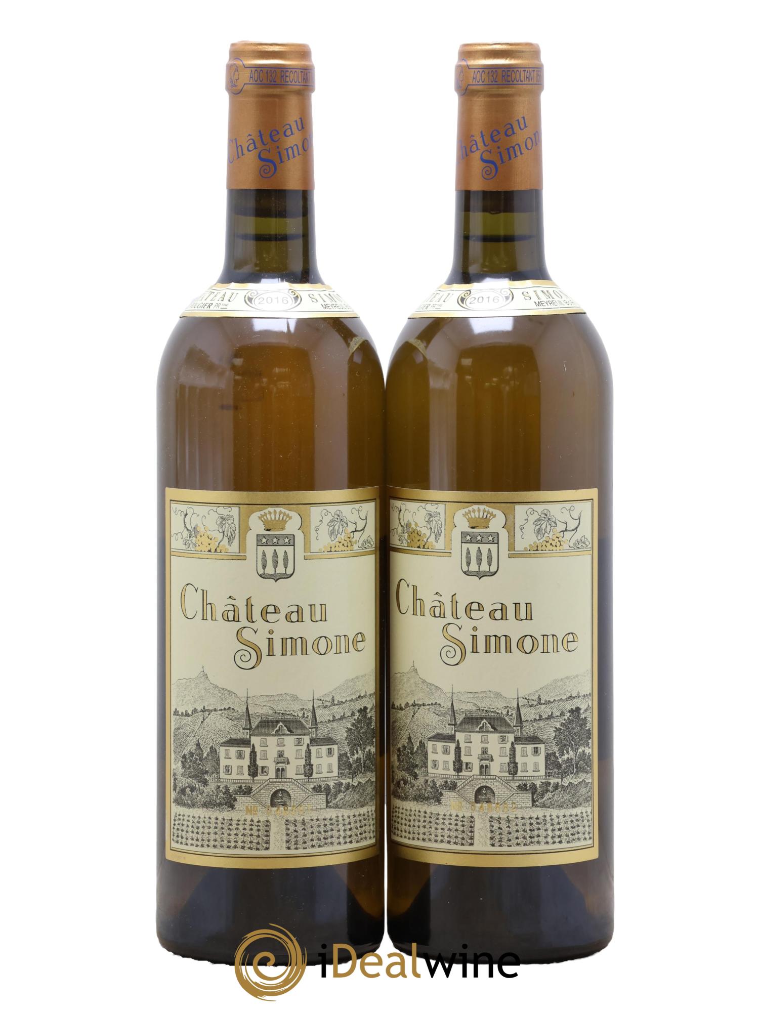 Palette Château Simone Famille Rougier 2016 - Lot de 2 bouteilles - 0