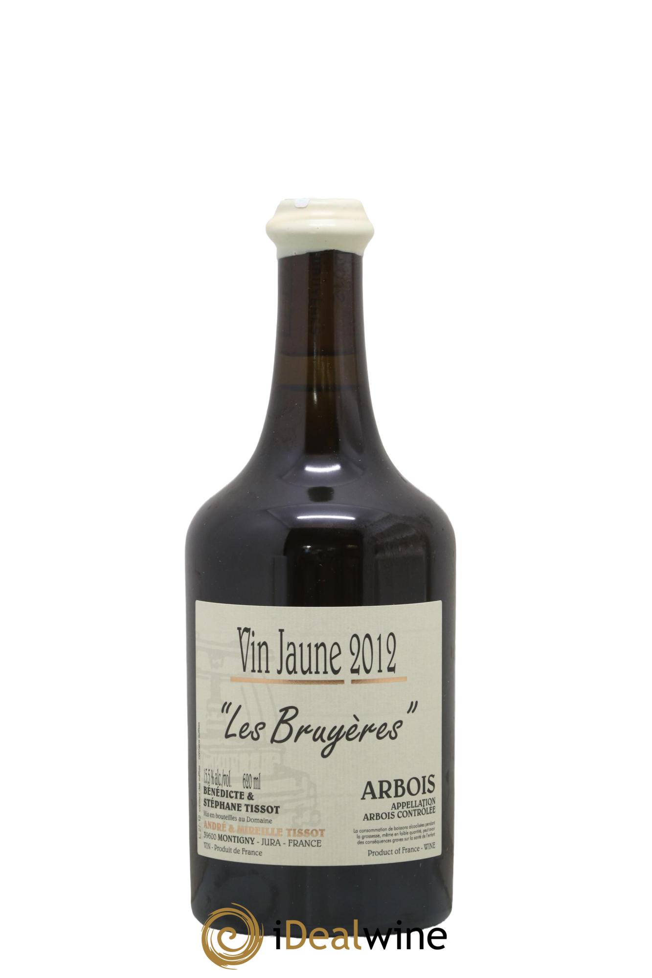 Arbois Vin Jaune Les Bruyères Bénédicte et Stéphane Tissot 2012 - Lotto di 1 clavelin - 0