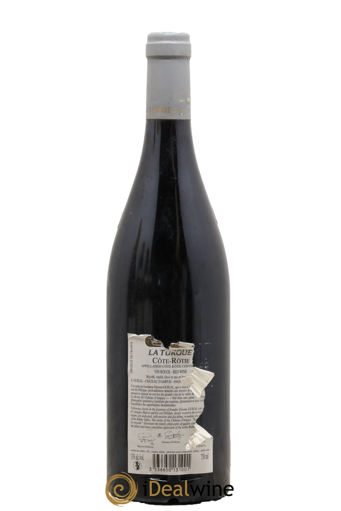 Côte-Rôtie La Turque Guigal 2005 - Lot of 1 bottle - 1