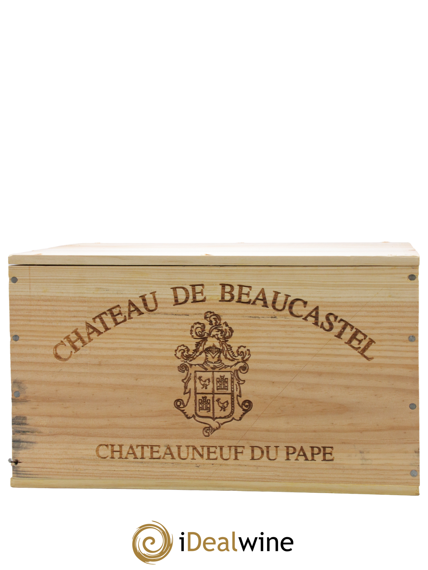Châteauneuf-du-Pape Château de Beaucastel Vieilles vignes Roussanne Famille Perrin 2010 - Lot de 6 bouteilles - 1