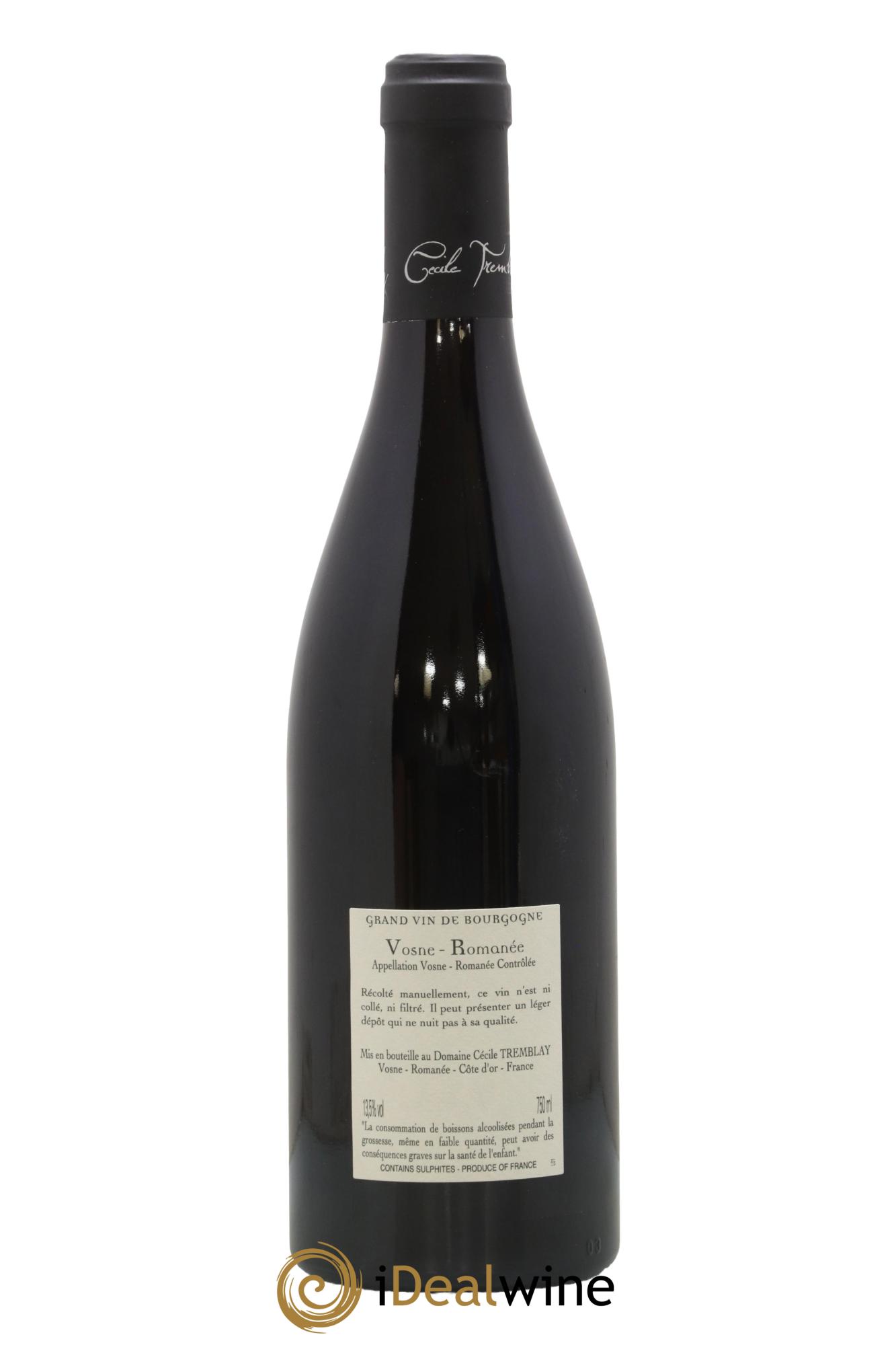 Vosne-Romanée Vieilles Vignes Cécile Tremblay 2022 - Posten von 1 Flasche - 1