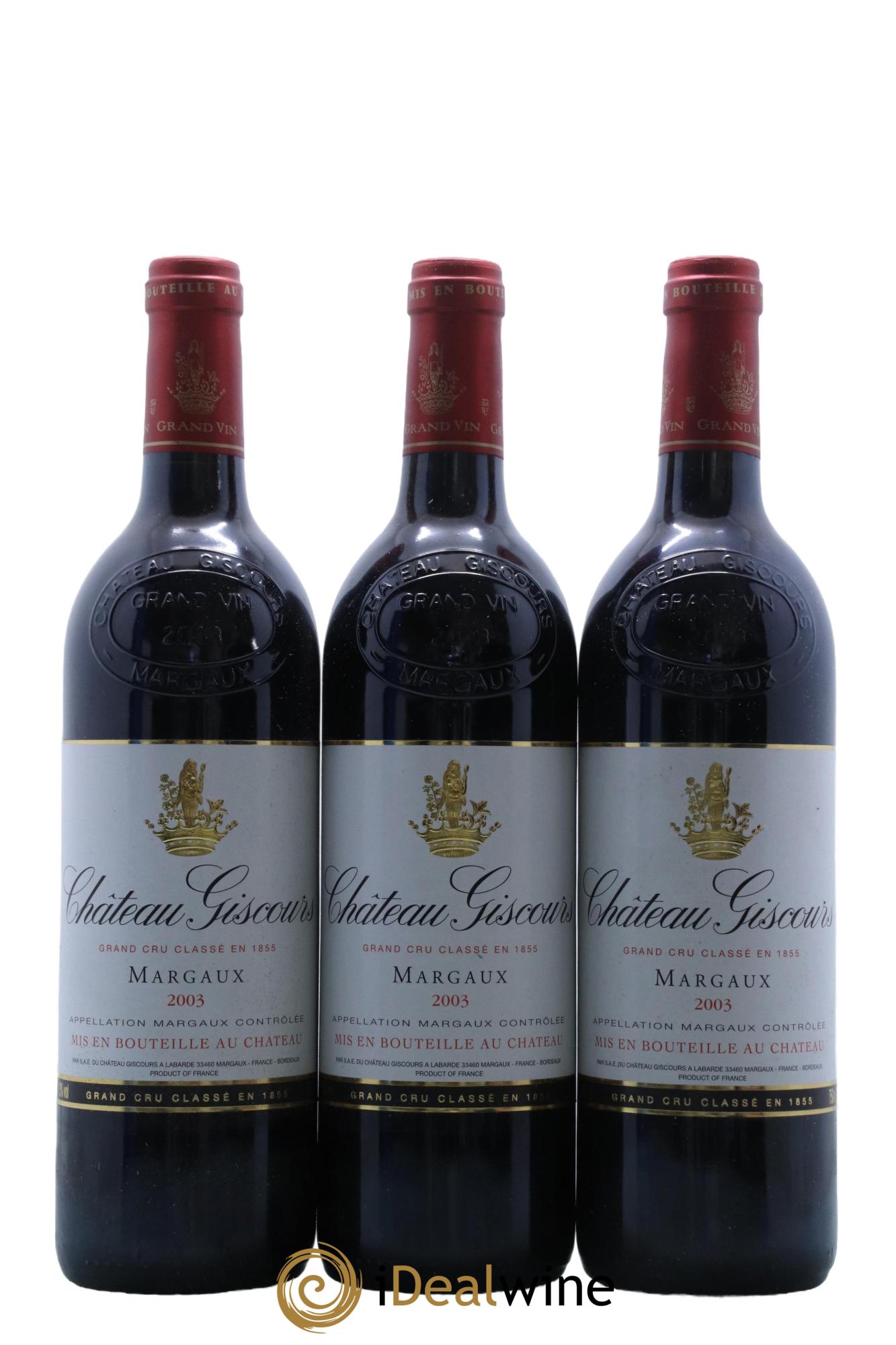 Château Giscours 3ème Grand Cru Classé 2003 - Lot de 12 bouteilles - 4