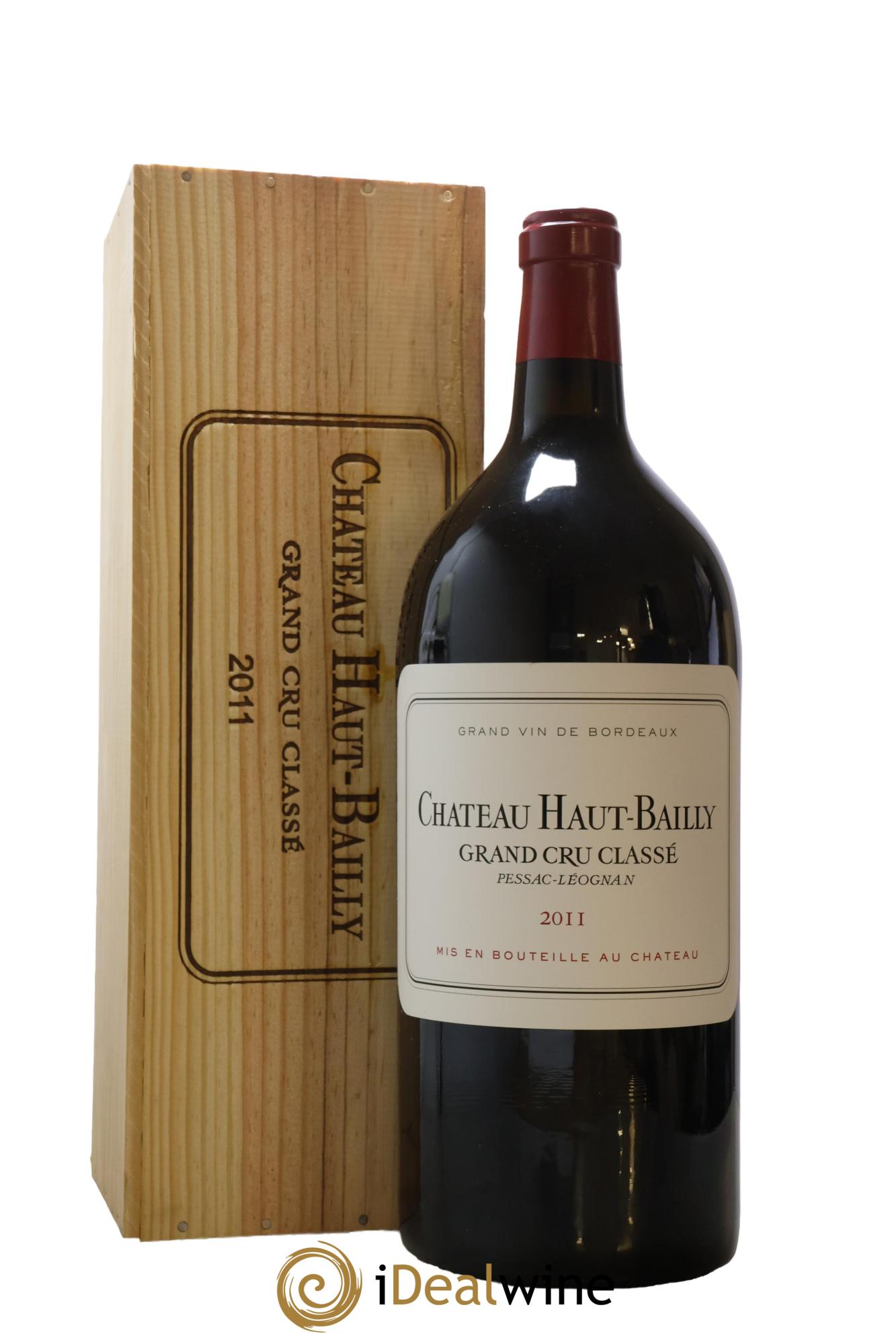 Château Haut-Bailly Cru Classé de Graves  2011 - Lot of 1 Jeroboam - 1
