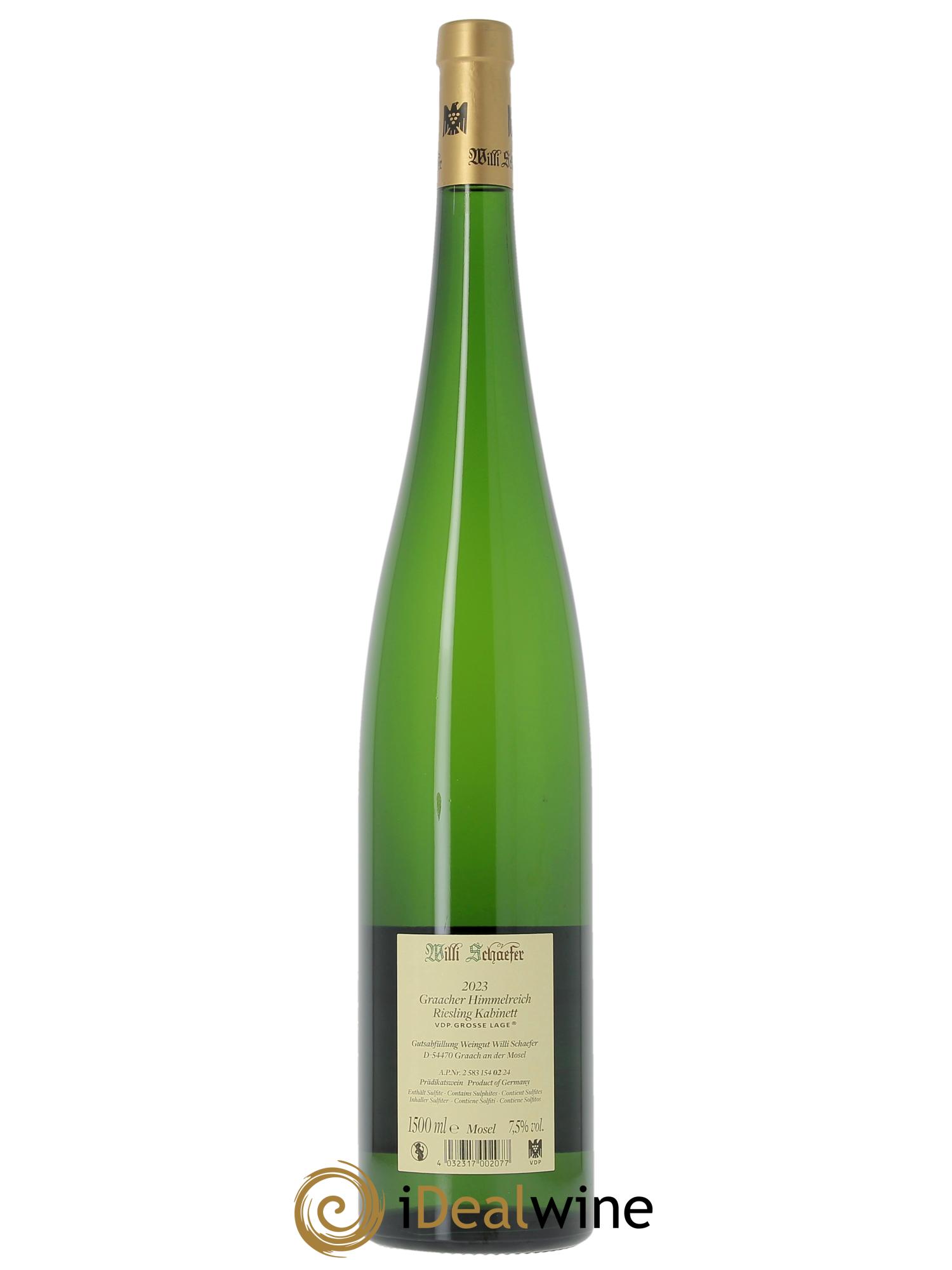 Riesling Willi Schaefer Graacher Himmelreich Kabinett  2023 - Posten von 1 Magnum - 1
