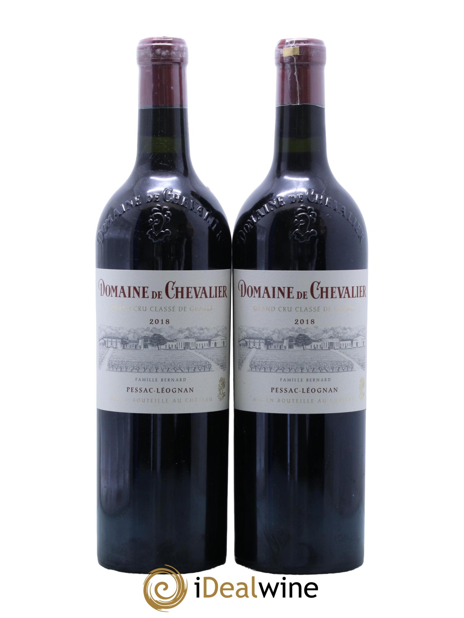 Domaine de Chevalier Cru Classé de Graves 2018 - Lot de 2 bouteilles - 0
