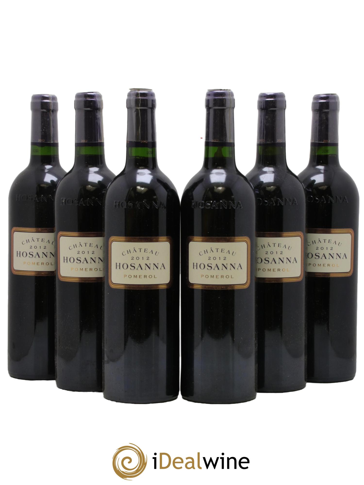 Château Hosanna 2012 - Posten von 6 Flaschen - 0