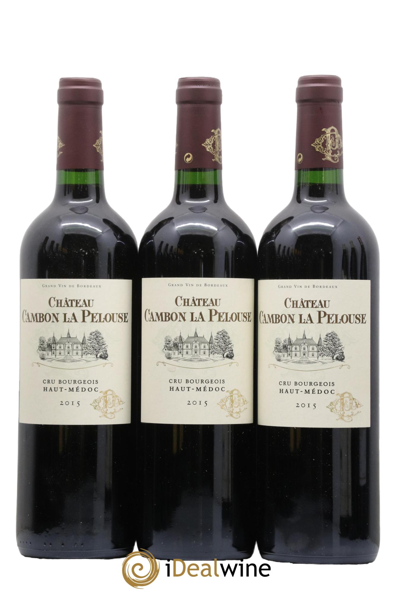 Château Cambon la Pelouse Cru Bourgeois 2015 - Lot de 6 bouteilles - 2