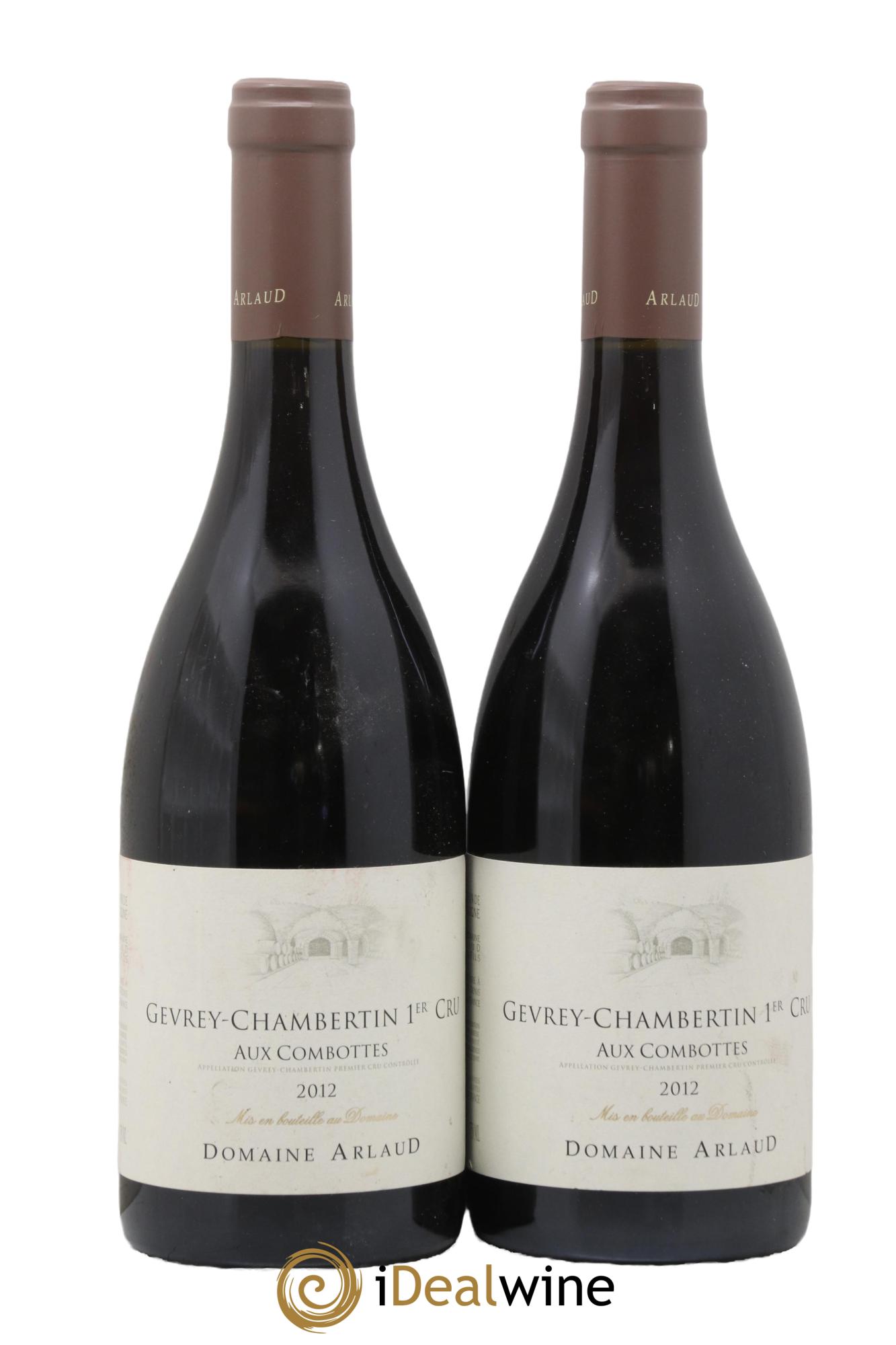 Gevrey-Chambertin 1er Cru Aux Combottes Arlaud 2012 - Lot de 2 bouteilles - 0