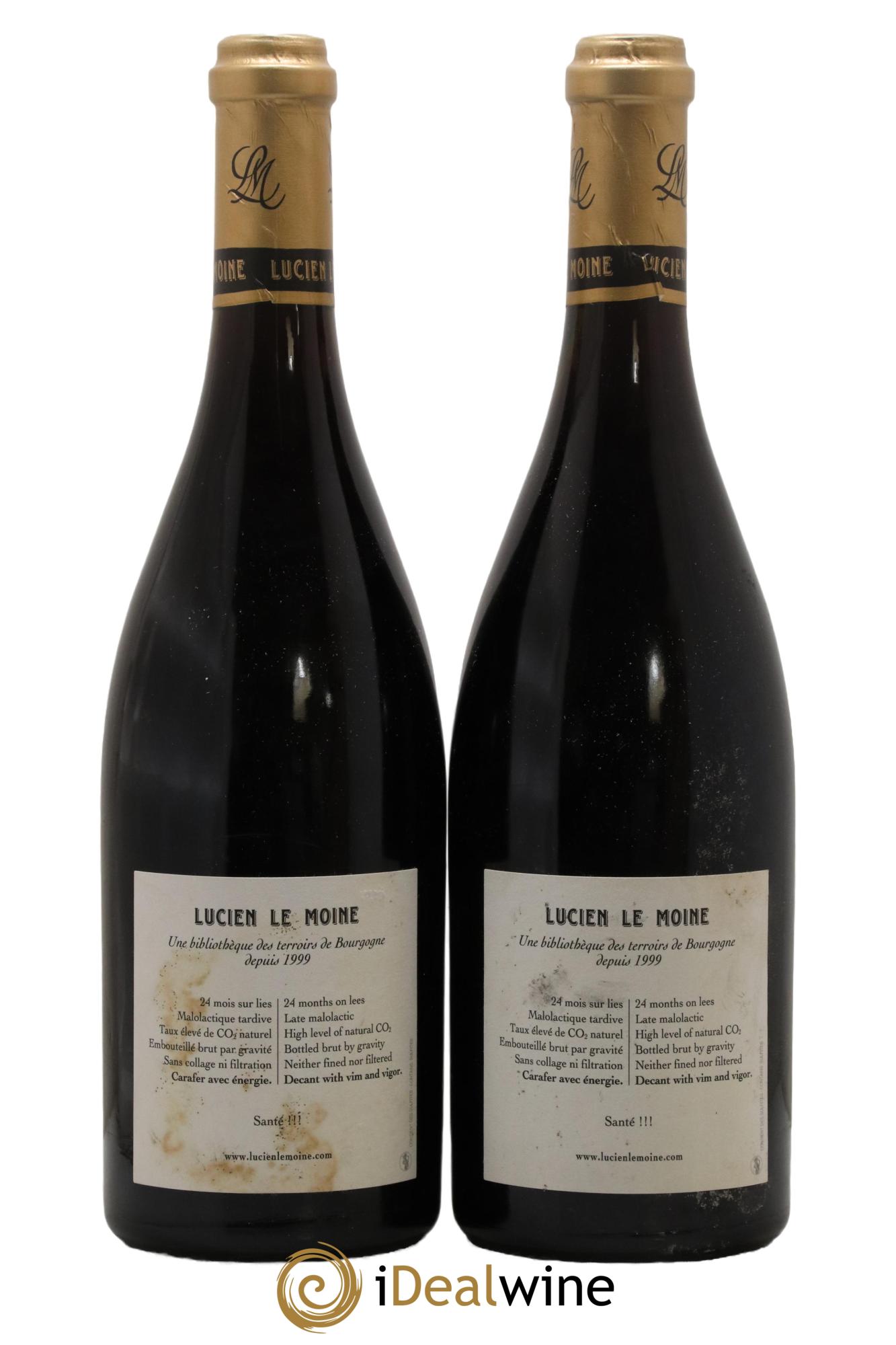 Vosne-Romanée 1er Cru Aux Brûlees Lucien Le Moine 2019 - Lotto di 2 bottiglie - 1