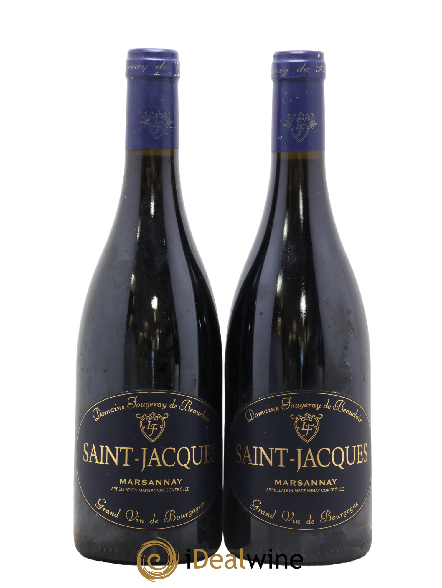 Marsannay Les Saint-Jacques Fougeray de Beauclair 2011 - Lot de 2 bouteilles - 0