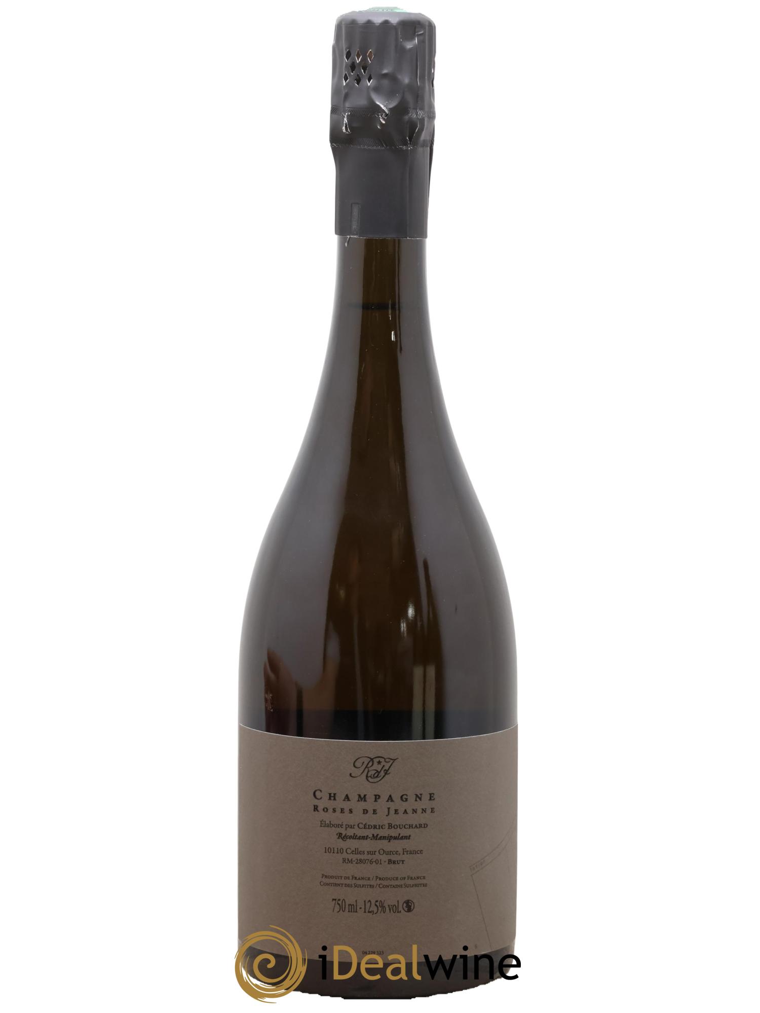 Roses de Jeanne Côte de Val Vilaine Blanc de Noirs Cédric Bouchard 2022 - Lot of 1 bottle - 1