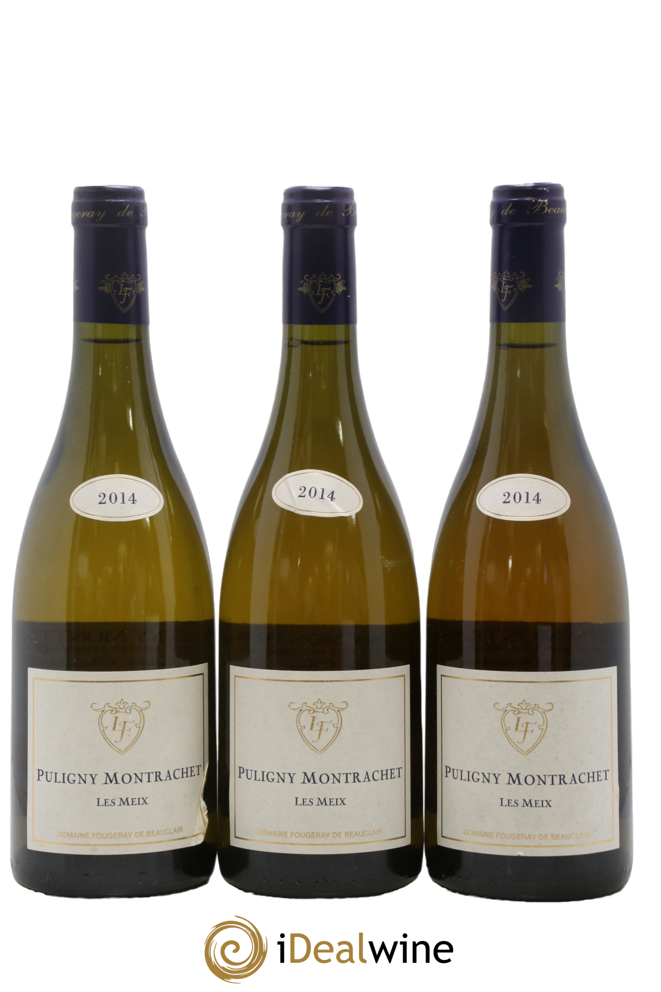Puligny-Montrachet Les Meix Fougeray de Beauclair 2014 - Posten von 3 Flaschen - 0