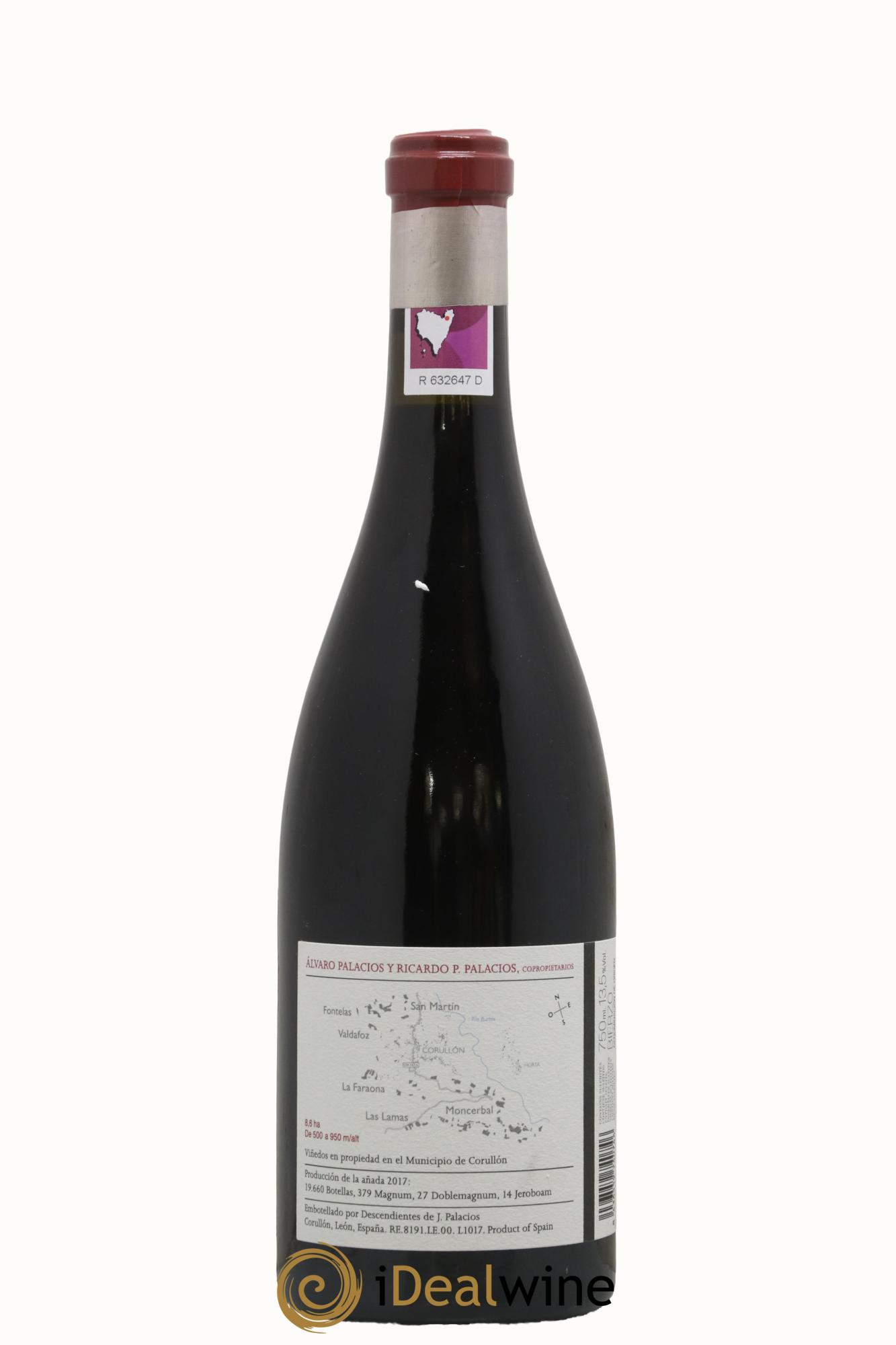 Bierzo Descendientes de J. Palacios Villa de Corullon 2017 - Lot de 1 bouteille - 2