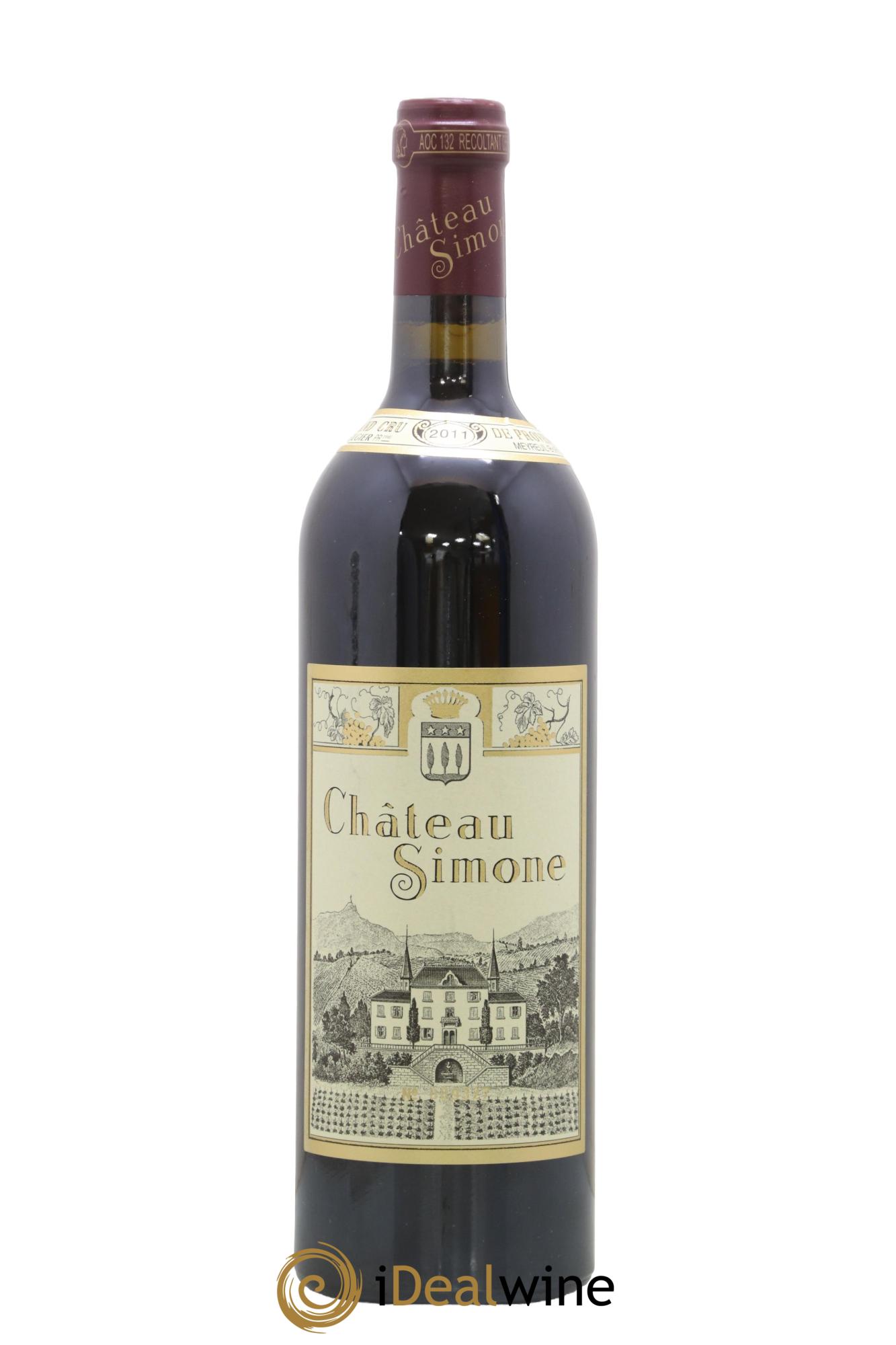 Palette Château Simone Famille Rougier 2011 - Posten von 1 Flasche - 0